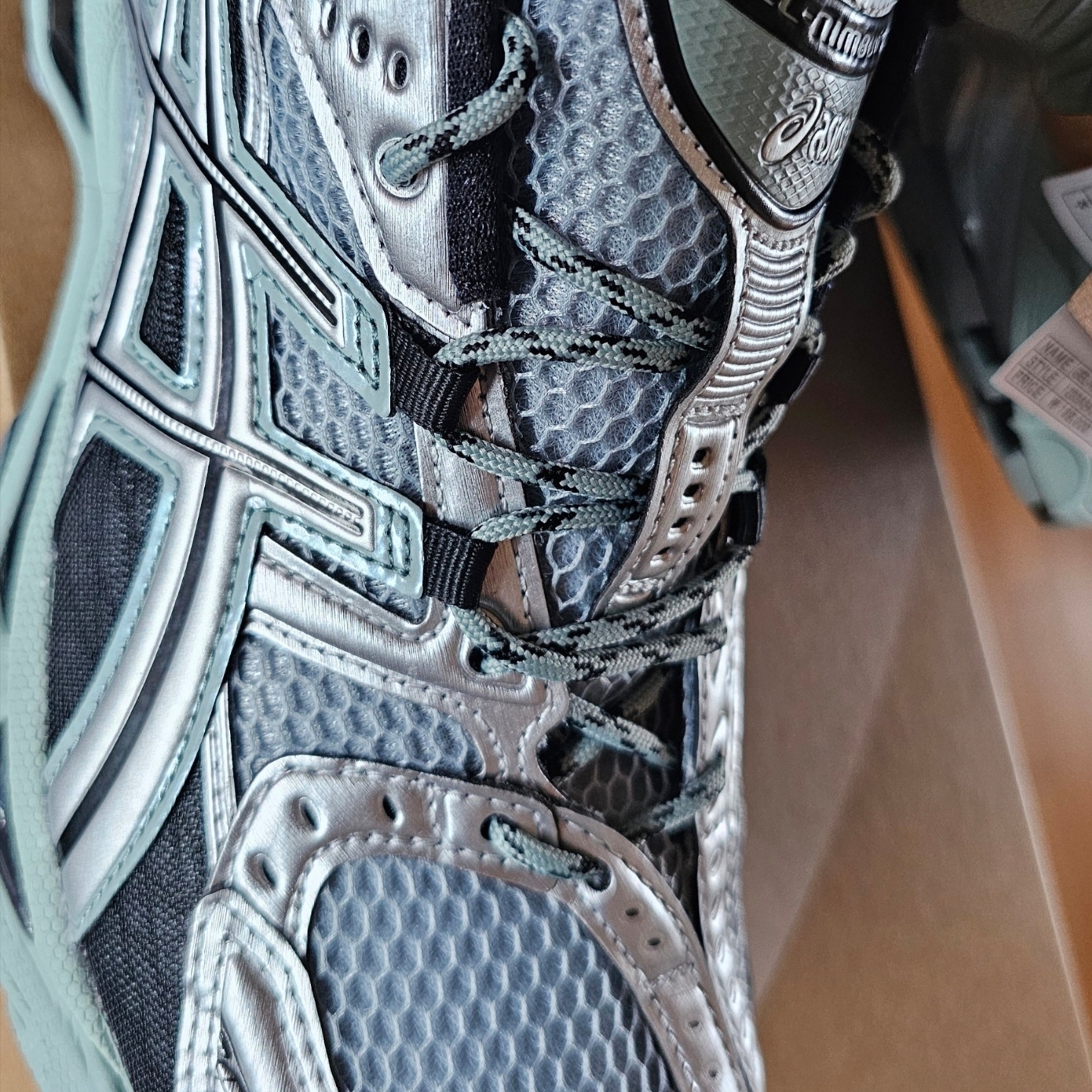 Asics Gel-Nimbus 10.1 Ocean Haze Pure Silver 착용 스타일