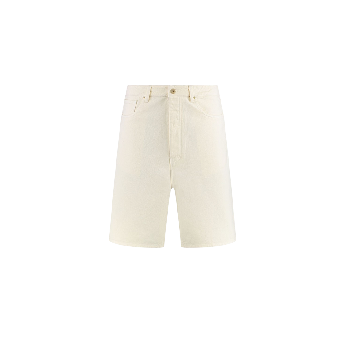 드롤 드 무슈 백로고 코튼 팬츠 오프 화이트(Drole de Monsieur Back Logo Cotton Pants Off White)