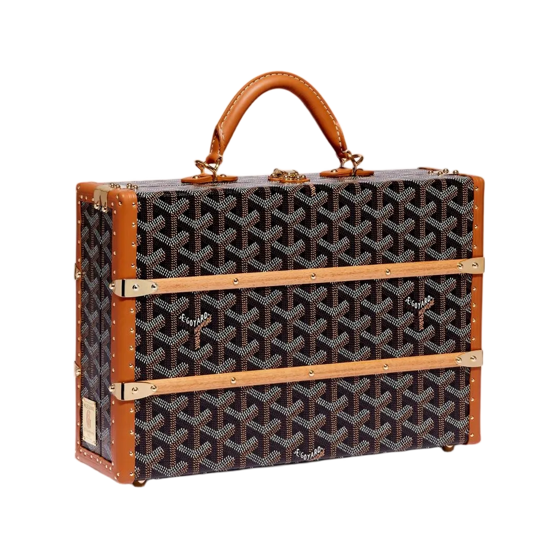 고야드 팔라스 MM 트렁크 백 블랙 탄(Goyard Palace MM Trunk Bag Black Tan) - 1