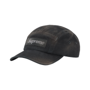 Supreme Overdyed Camp Cap Black - 25FW