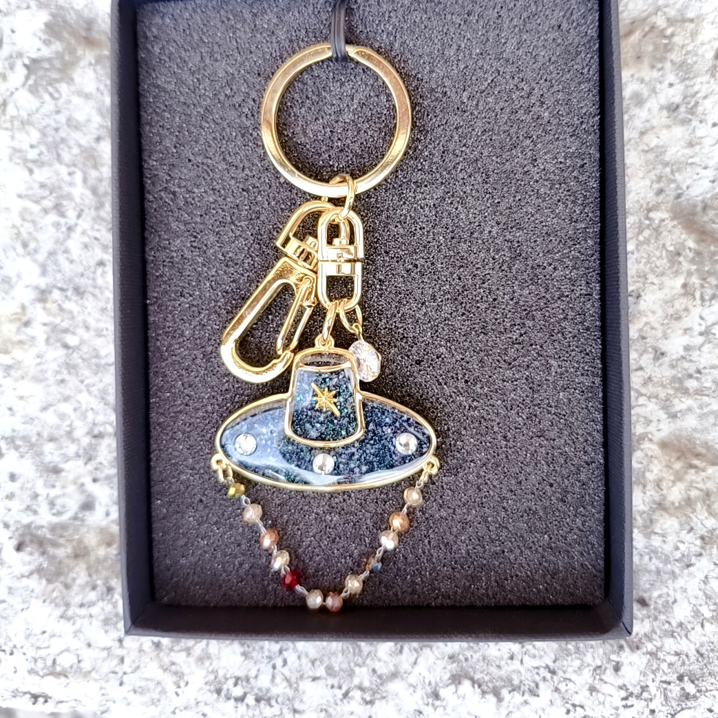 Muds Gat Keyring Pearl 착용 스타일