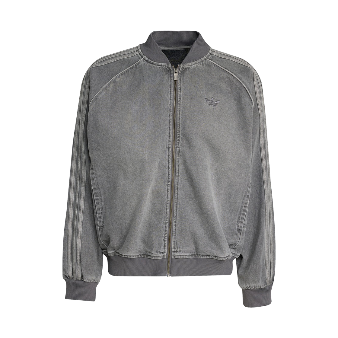 아디다스 SST 아디컬러 루즈 SST 데님 블랙 워시 자켓 데님 - US 사이즈(Adidas SST Adicolor Loose SST Denim Black Wash Jacket Denim - US Sizing)