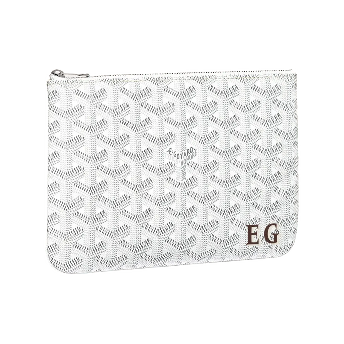 고야드 세나 PM 파우치 이니셜 화이트(Goyard Senat PM Pouch Initials White) - 1