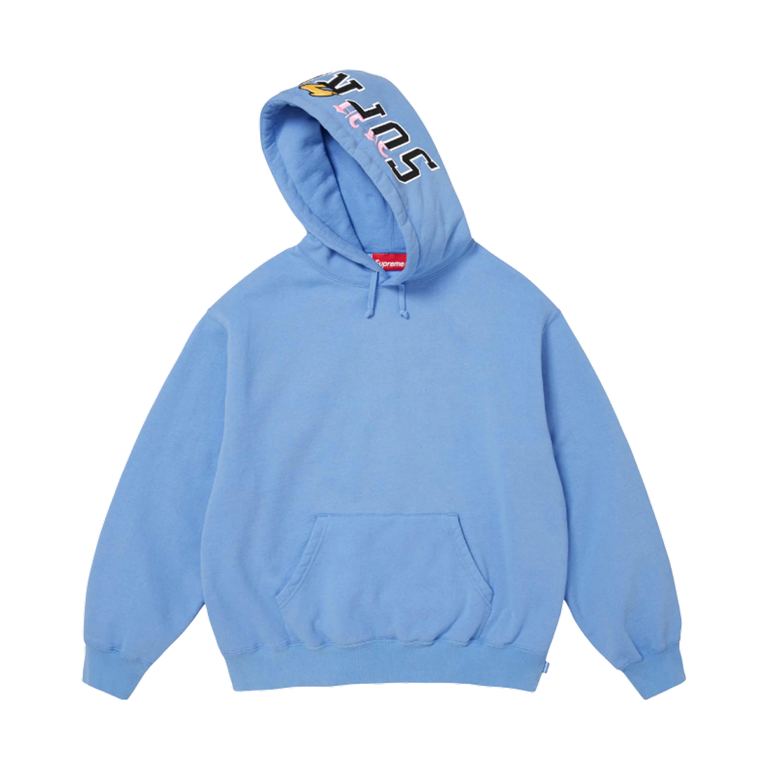 슈프림 멀티 로고 후드 스웨트셔츠 라이트 블루 - 25FW(Supreme Multi Logos Hooded Sweatshirt Light Blue - 25FW) - 3