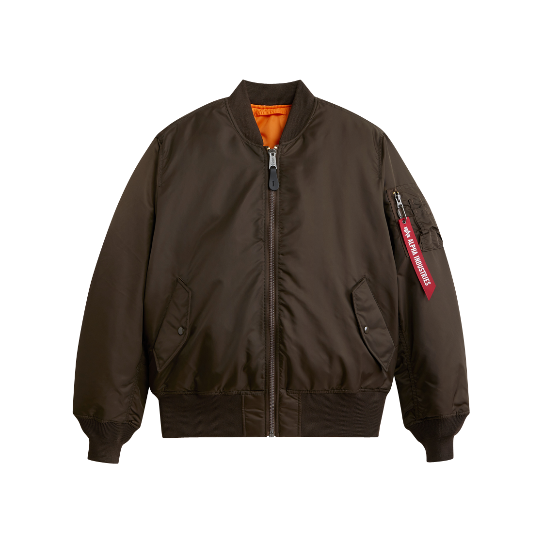 알파 인더스트리 알파 MA-1 플라이트 자켓 에스프레소(ALPHA INDUSTRIES Alpha Ma-1 Flight Jacket Espresso)
