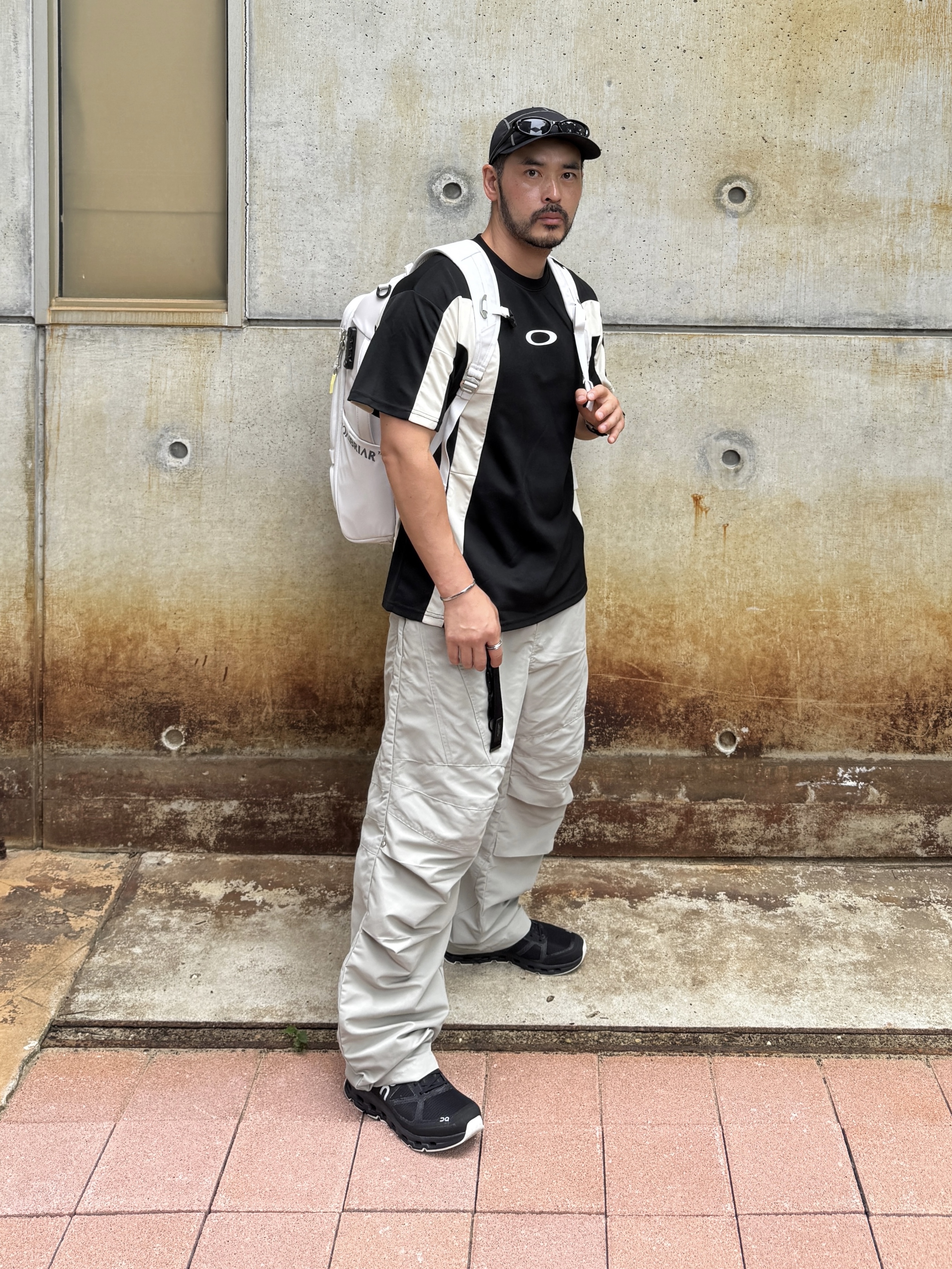 On Running x Sail Racing Cloud Regatta 999 Black 착용 스타일 - 3