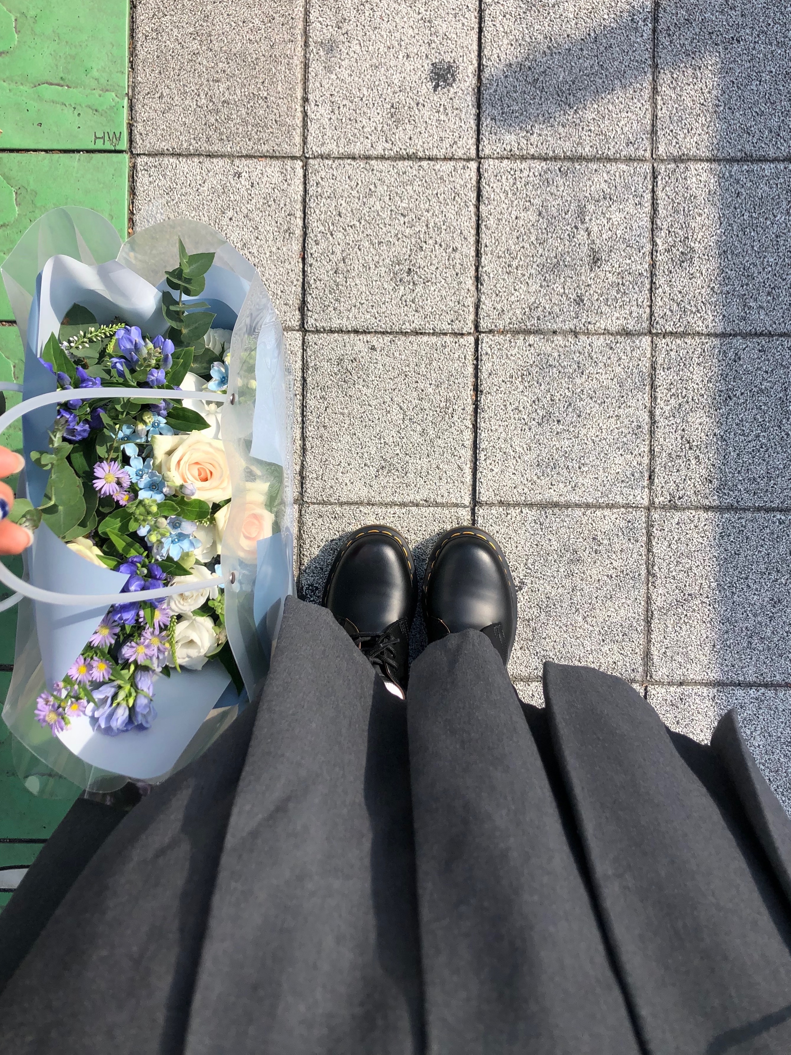 Dr. Martens 1461 Smooth Black 착용 스타일