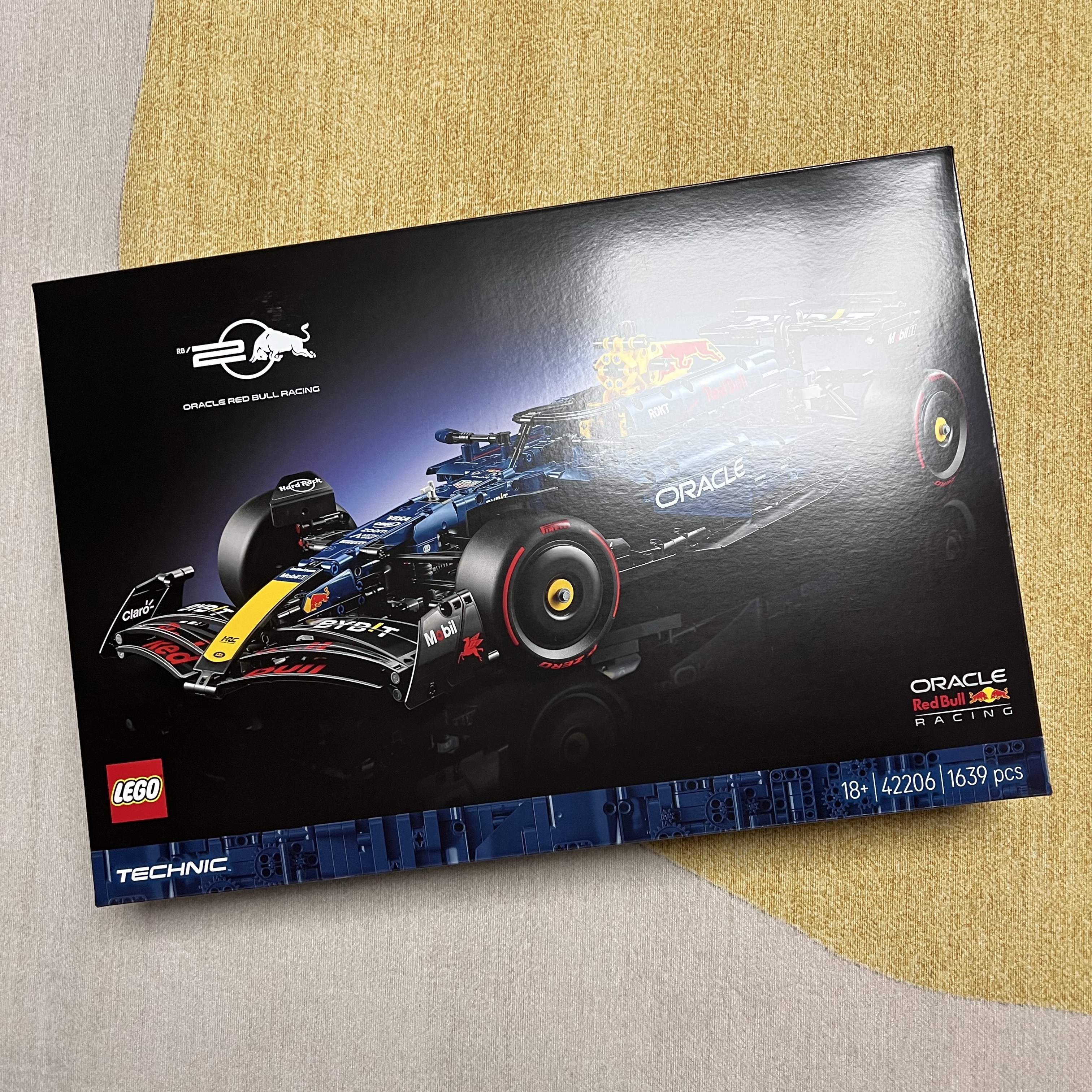 Lego Technic Oracle Red Bull Racing RB20 F1 Car 착용 스타일 - 2