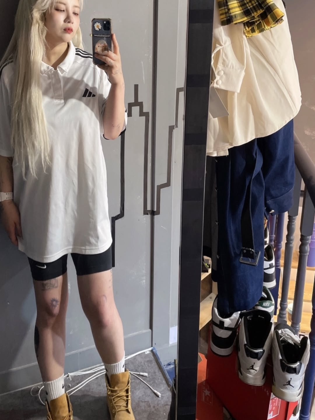 Adidas Tennis Club 3S Tennis Polo Shirt White - US Sizing, Timberland Premium 6 inch Waterproof Boot Wheat Nubuck - Wide 착용 스타일 - 1