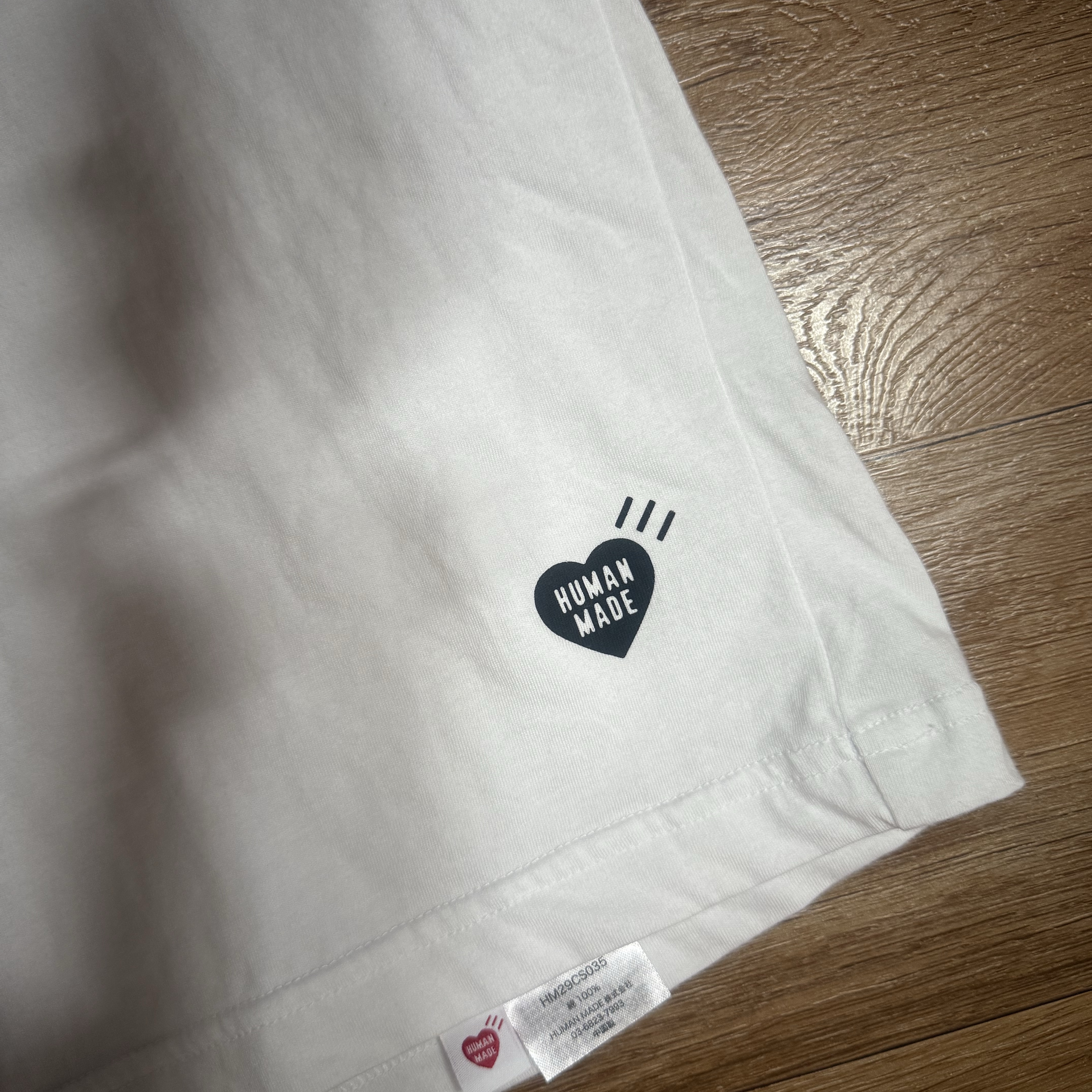 Human Made T-Shirts White (3 Pack) 착용 스타일 - 1