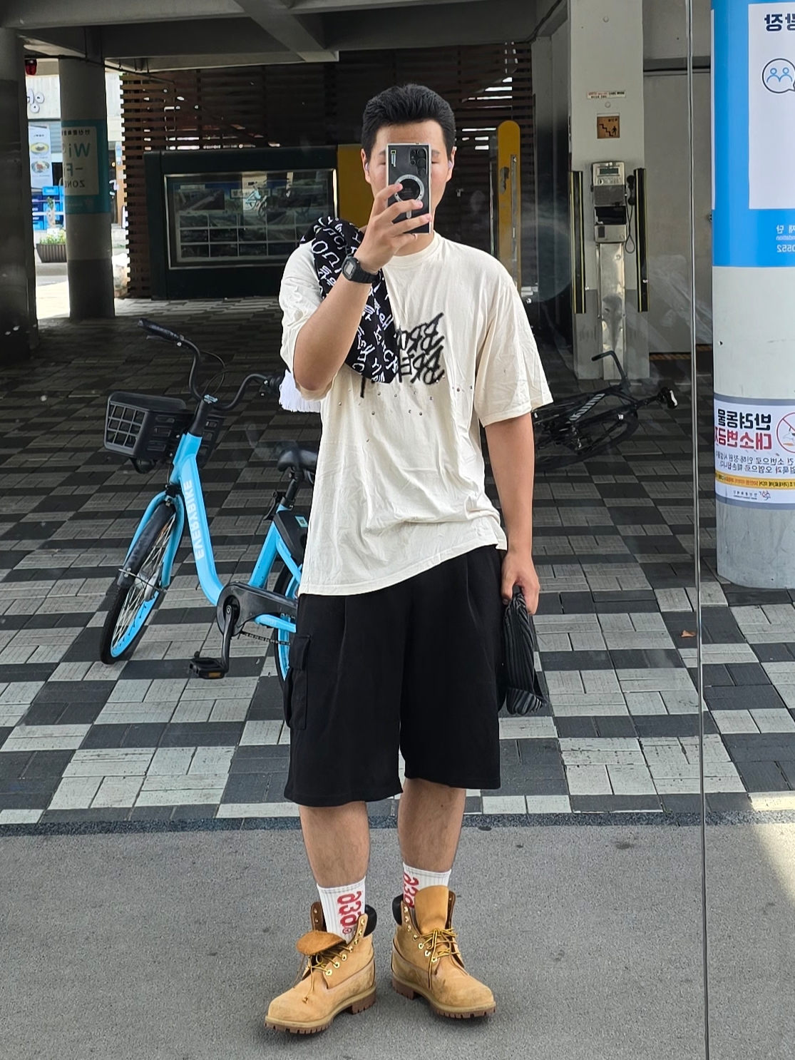Thisisneverthat x New Era x MLB New York Yankees Ribbed Cuff Beanie Black, Timberland Premium 6 inch Waterproof Boot Wheat Nubuck - Wide 착용 스타일 - 1