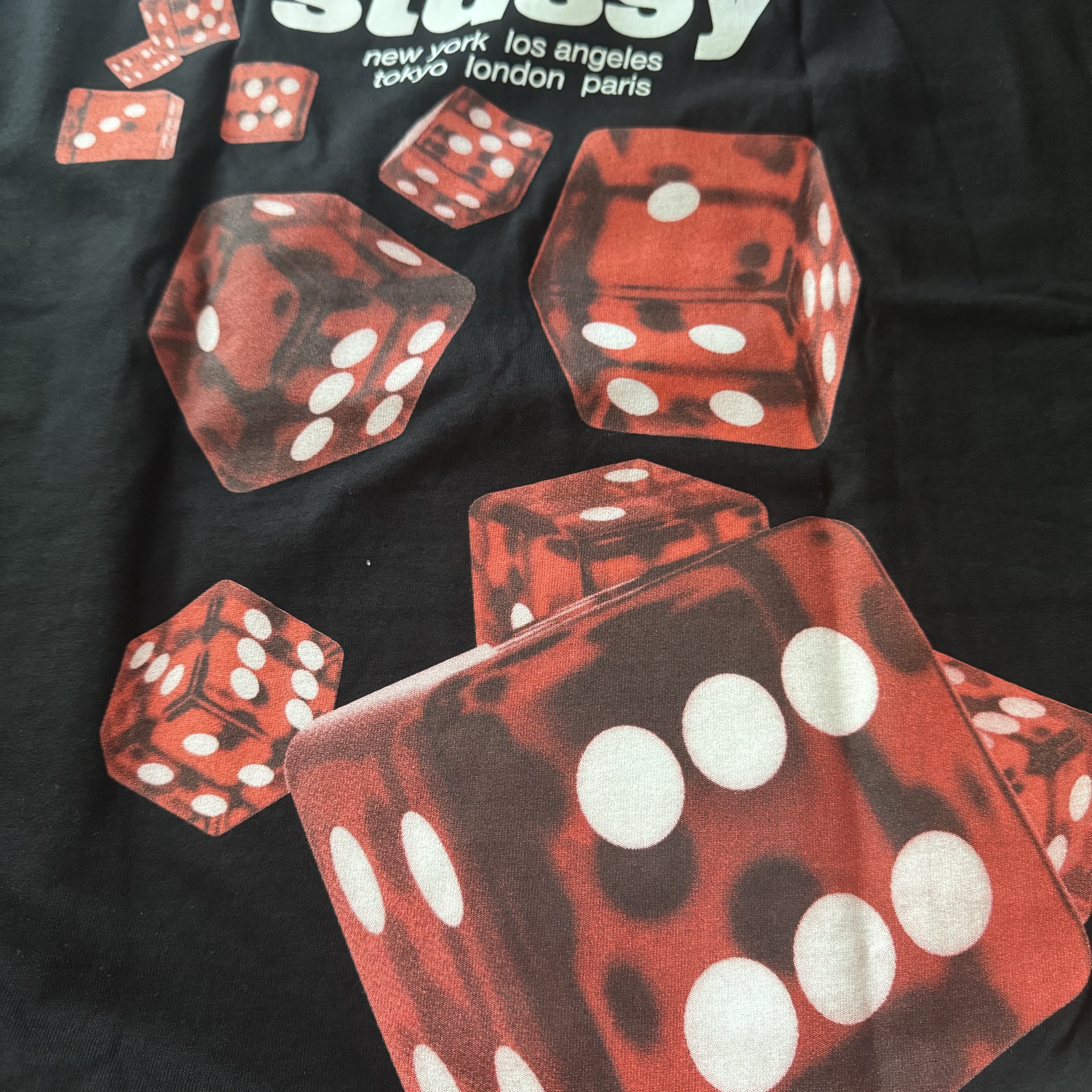 Stussy Rollers T-Shirt Black 착용 스타일