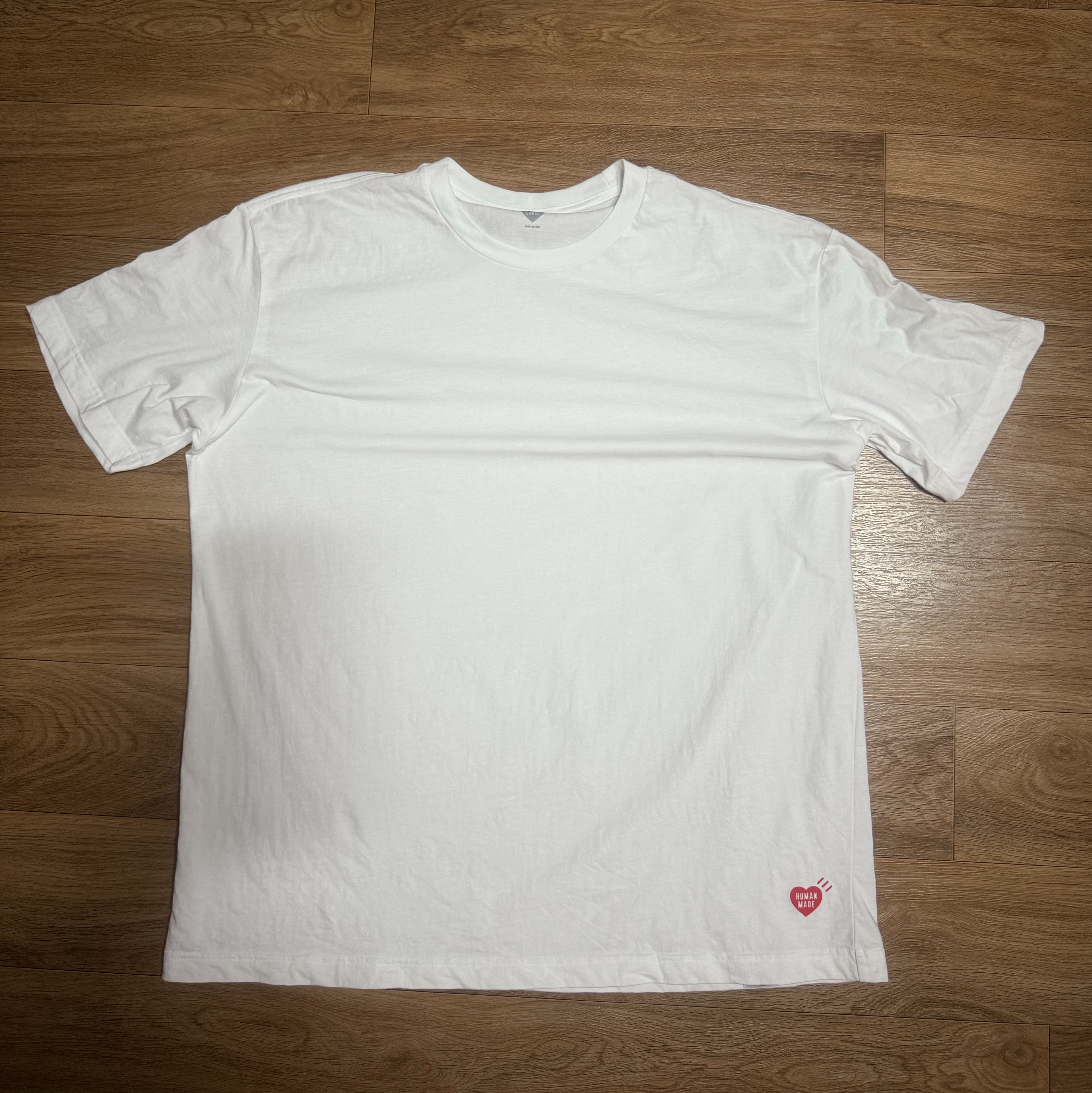 Human Made T-Shirts White (3 Pack) 착용 스타일 - 2