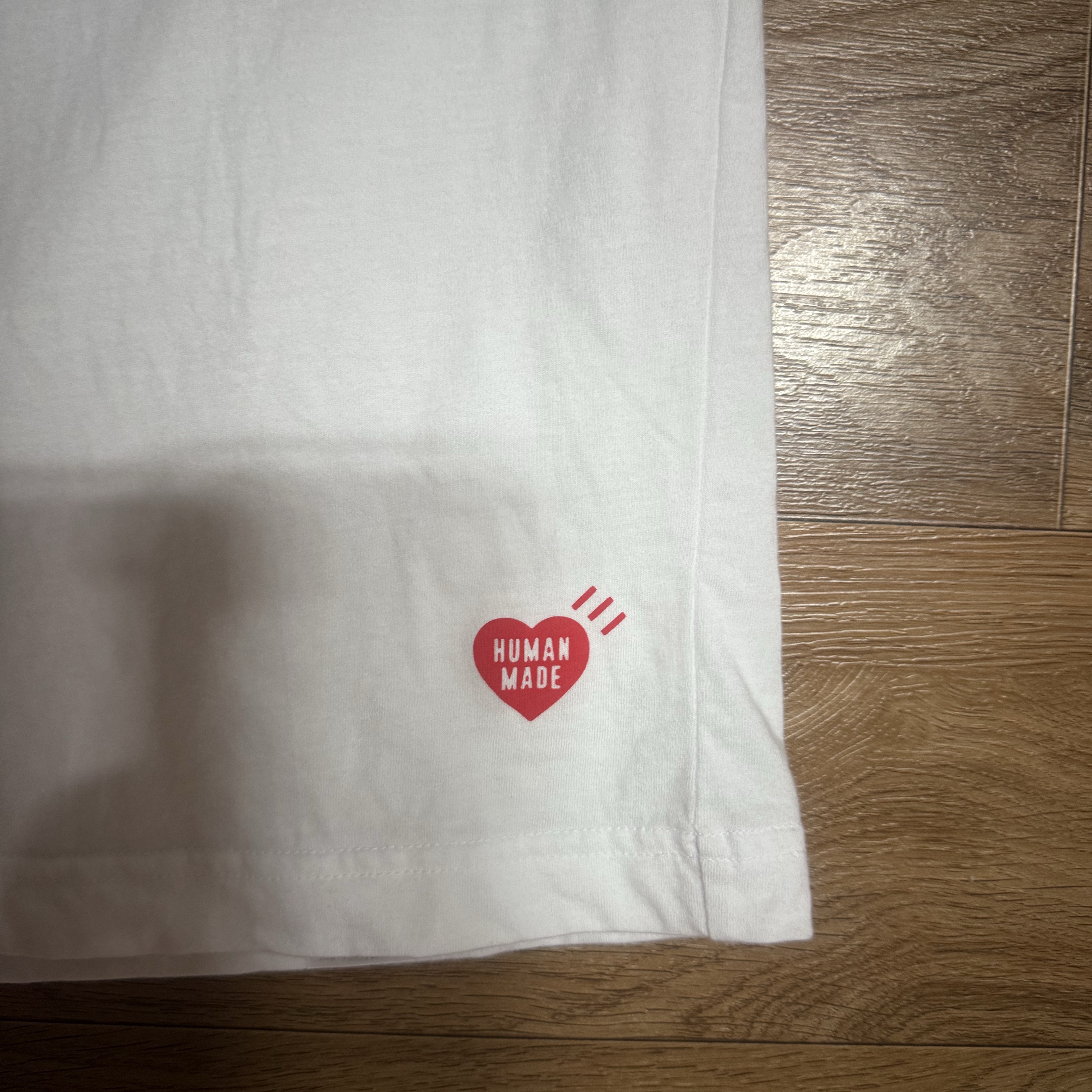 Human Made T-Shirts White (3 Pack) 착용 스타일 - 1
