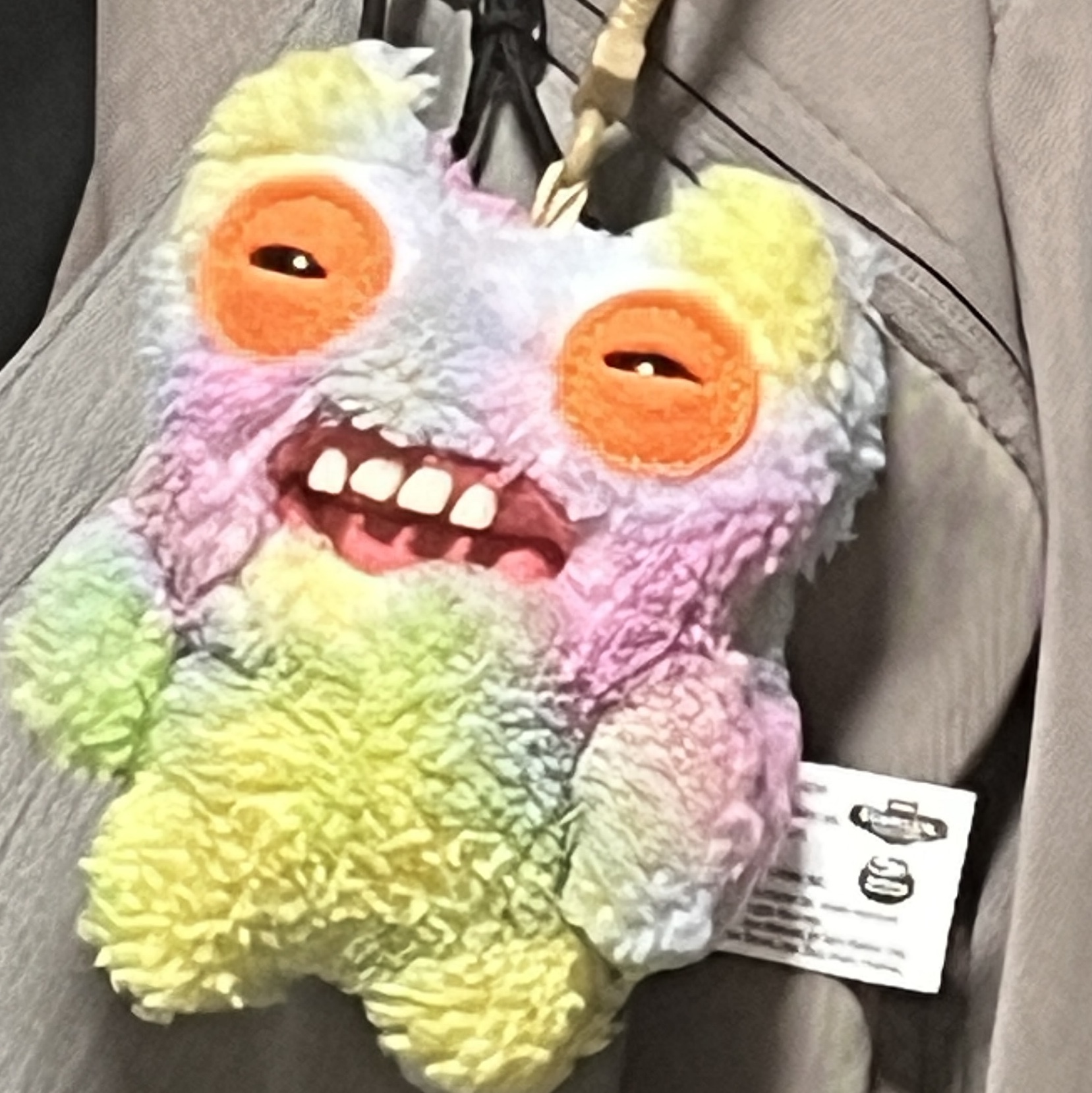 Fuggler Munch Munch Mix Keyring Multicolor 착용 스타일 - 2