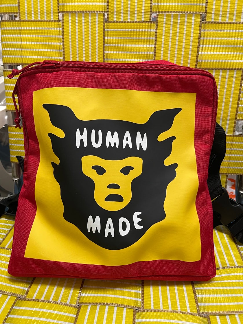휴먼 메이드 스퀘어 백팩 레드 | Human Made | KREAM