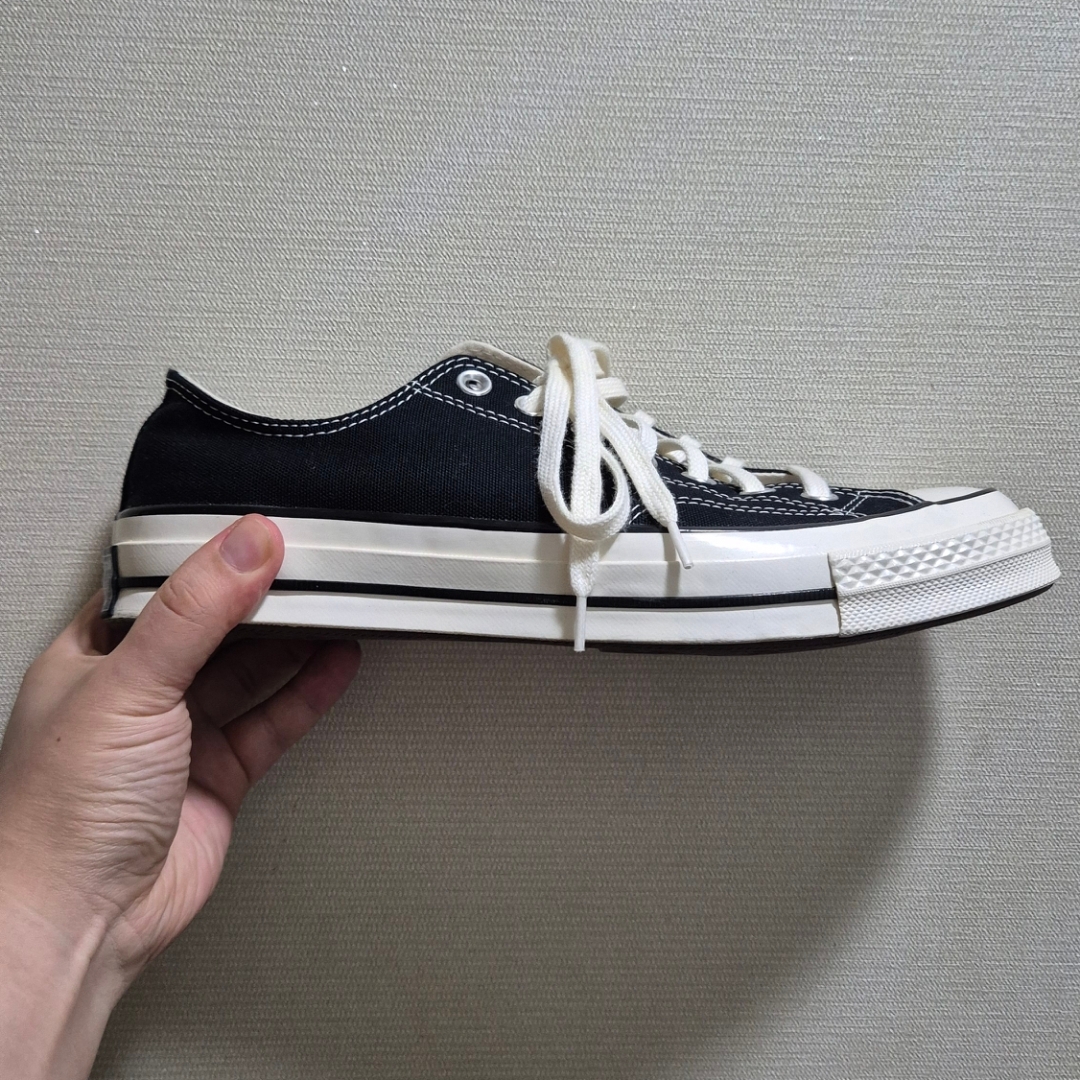 Converse Chuck 70 Ox Black - Standard 착용 스타일