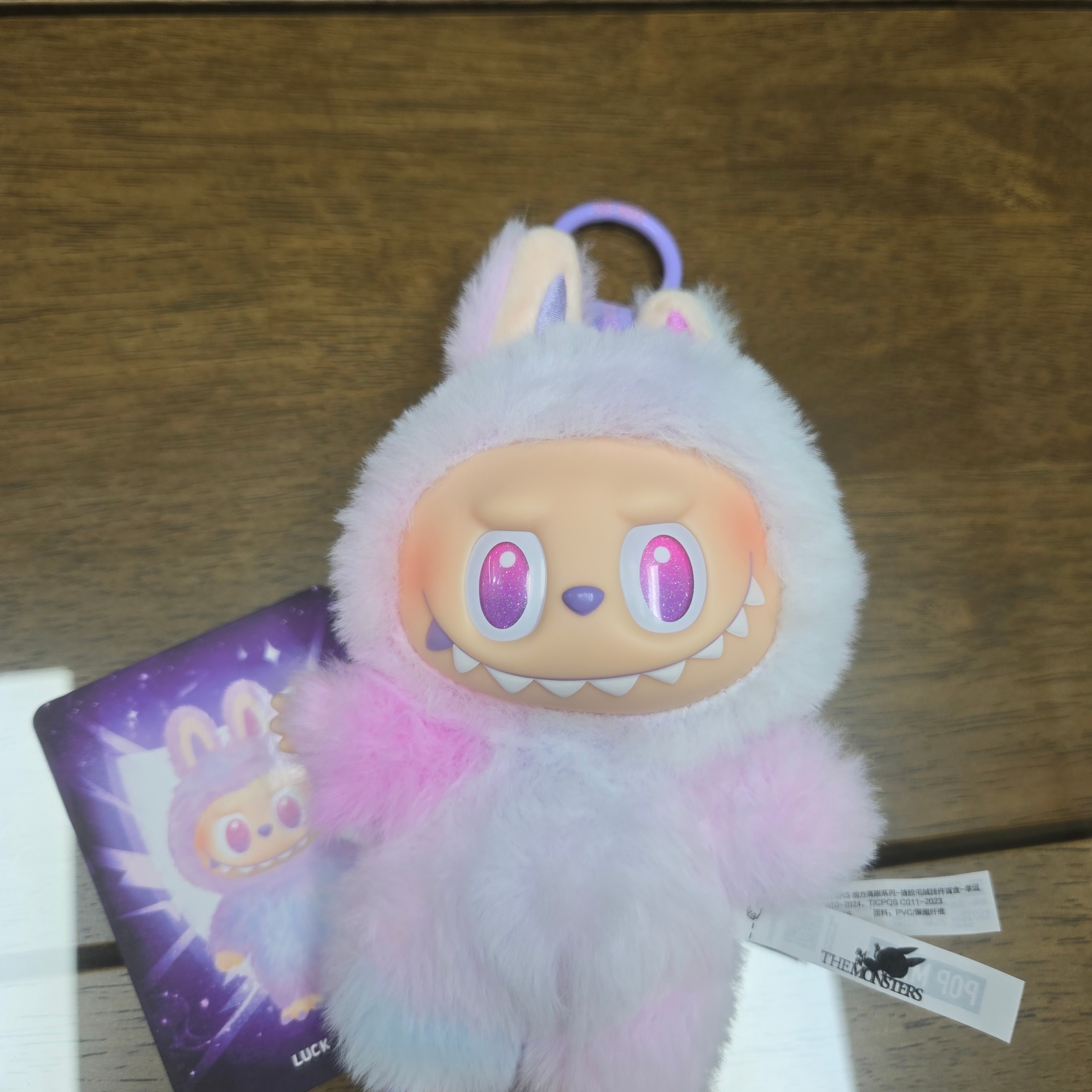Pop Mart Labubu The Monsters Highlight Series Luck Keyring (Opened Case) 착용 스타일 - 2