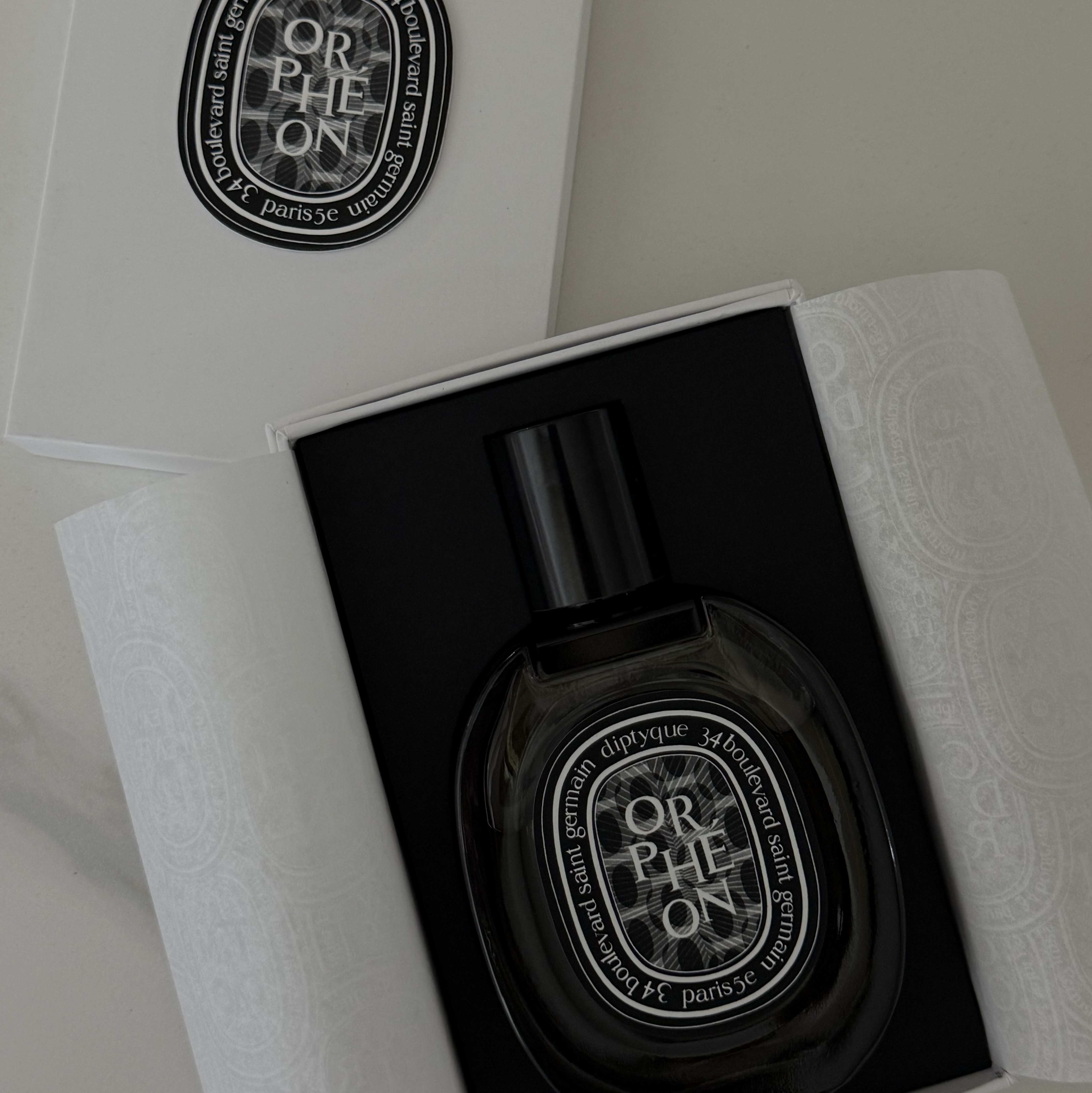 Diptyque Orpheon Eau De Parfum 75ml 착용 스타일