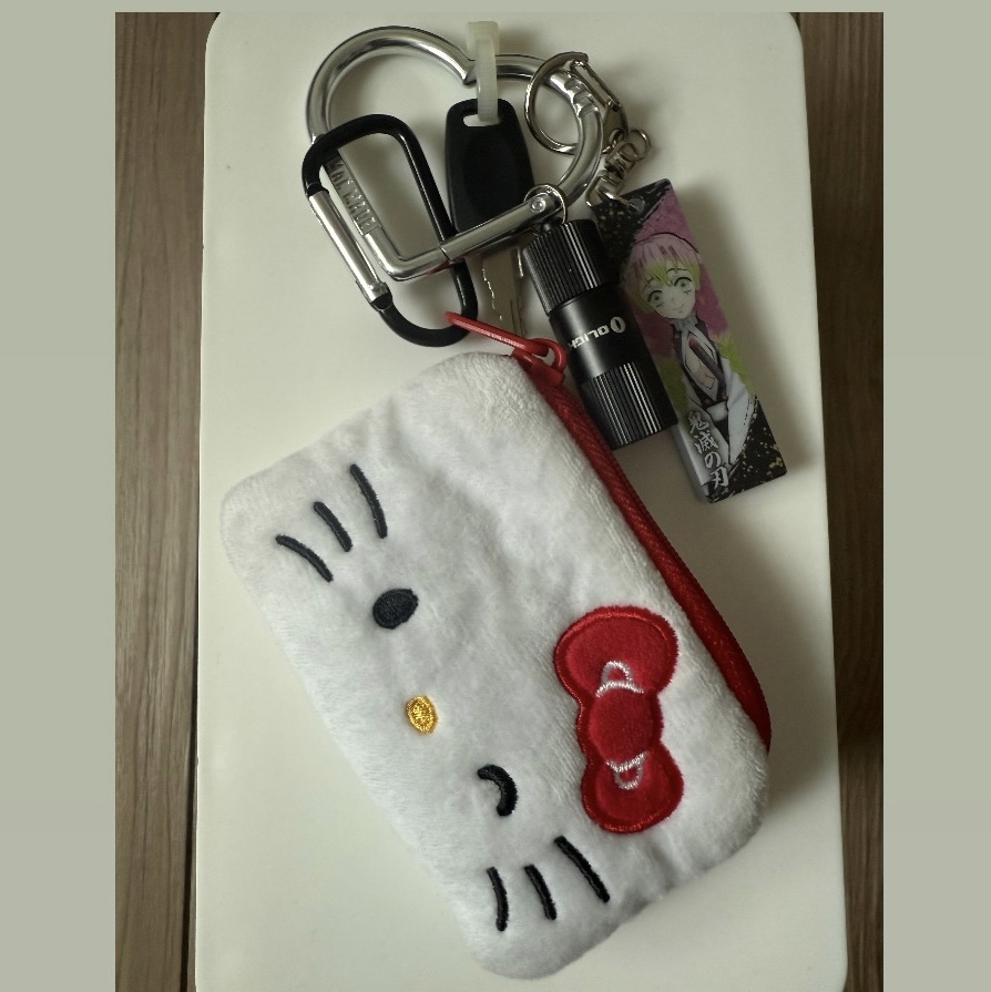 Human Made Heart Carabiner Silver 착용 스타일 - 4