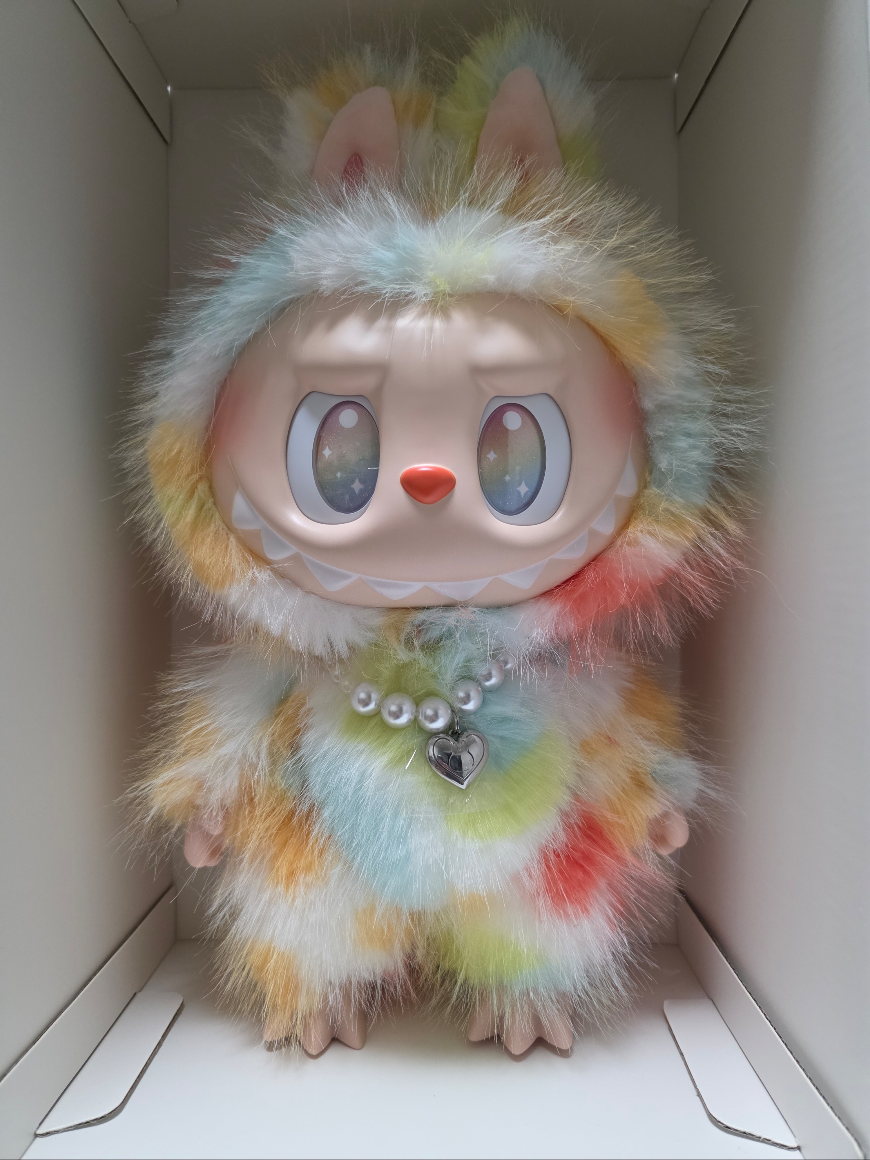 Pop Mart Labubu The Monsters Big Into Energy Series-Rock The Universe Vinyl Plush Doll 착용 스타일 - 2