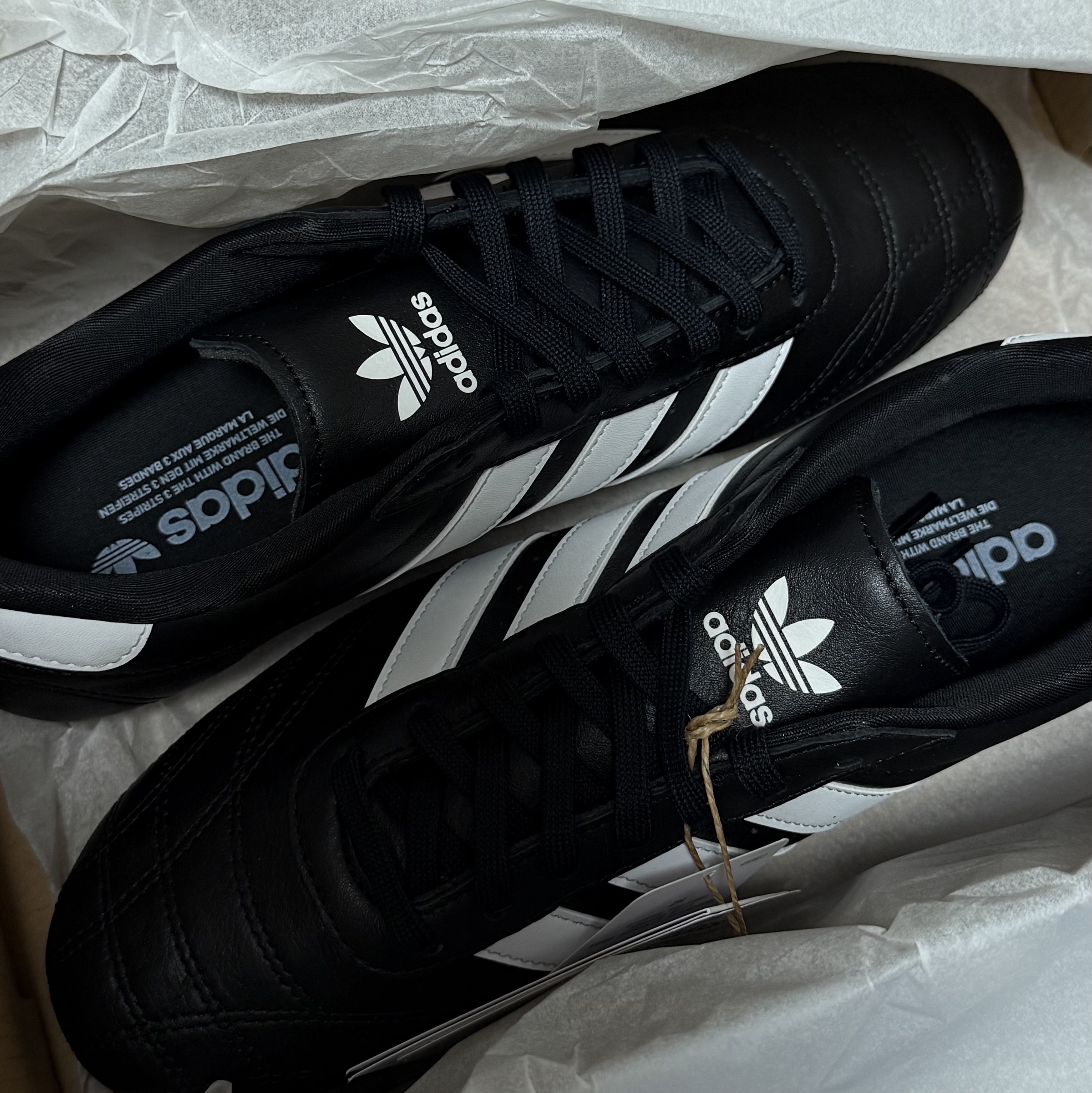 (W) Adidas Taekwondo Lace Core Black Cloud White 착용 스타일