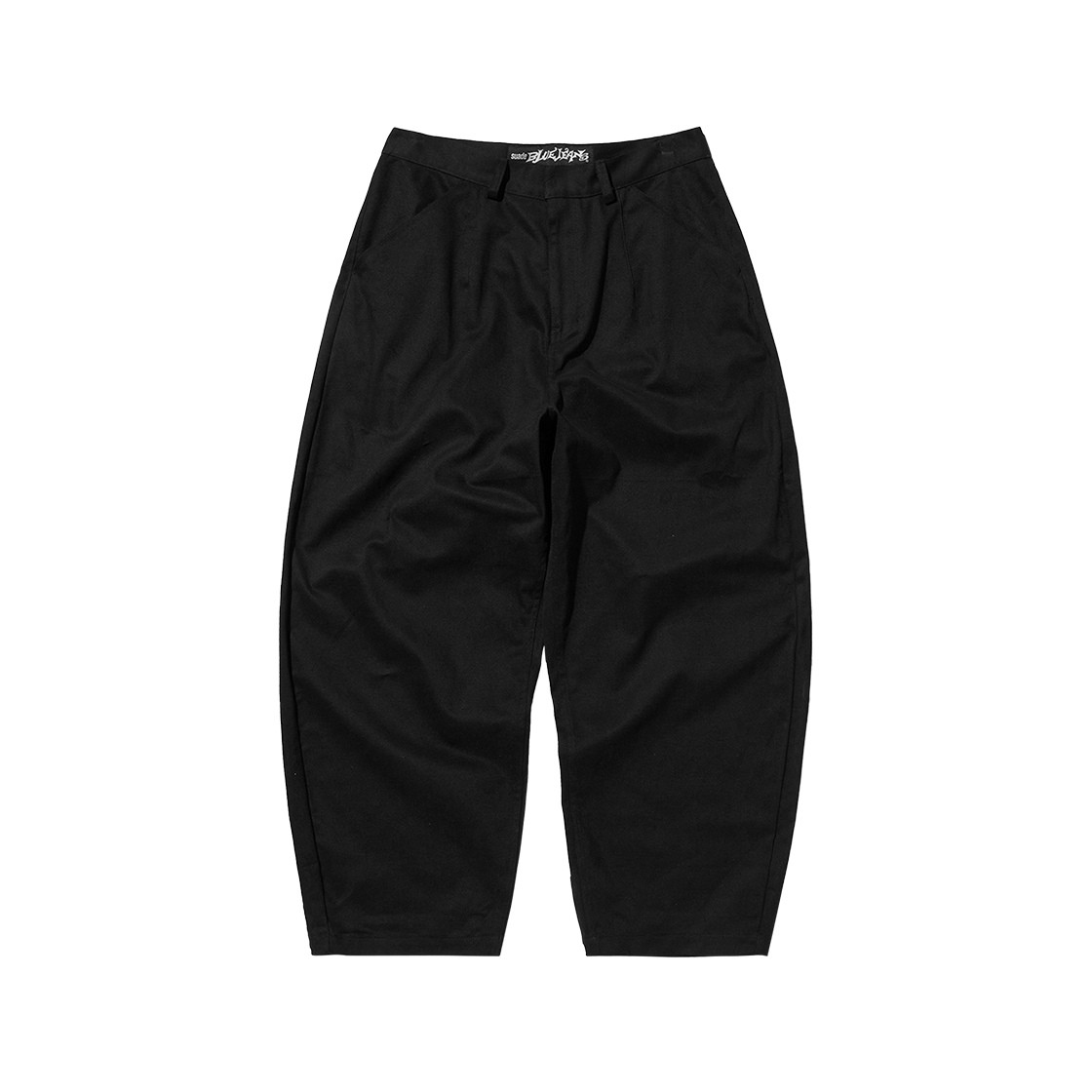 스웨이드 와이드 치노 팬츠 블랙(Suade Wide Chino Pants Black)