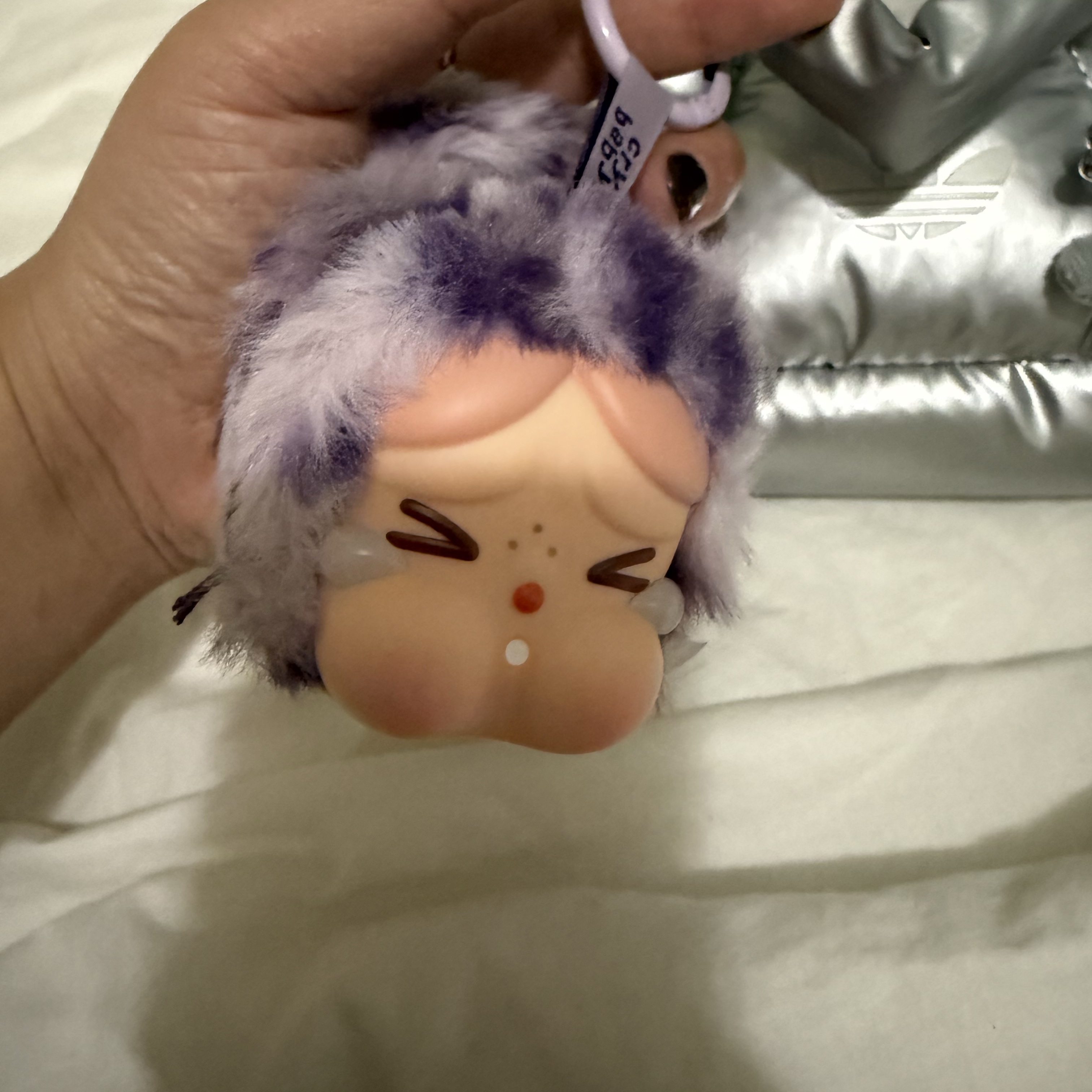 Pop Mart Crybaby Wild But Cutie Series Vinyl Plush Pendant (1 Blind Box) 착용 스타일 - 1