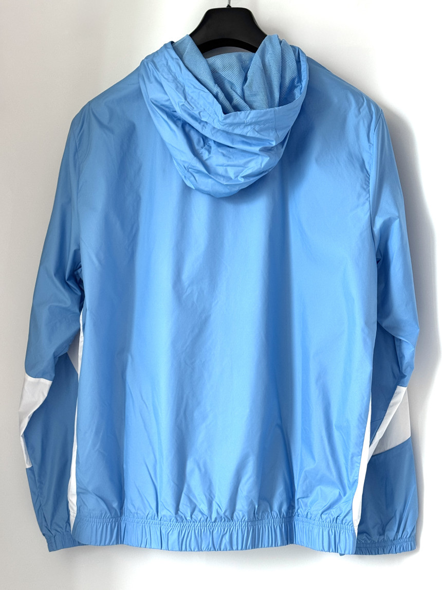 Puma Manchester City Prematch Woven Anthem Jacket Light Blue White, Puma Manchester City Prematch Woven Jacket Inky Blue 착용 스타일 - 2