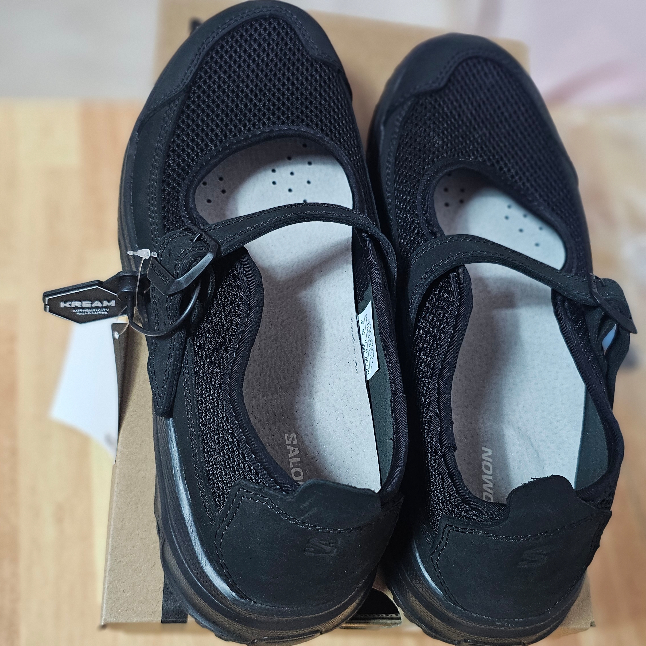 Salomon RX Marie Jeanne Black 착용 스타일 - 1
