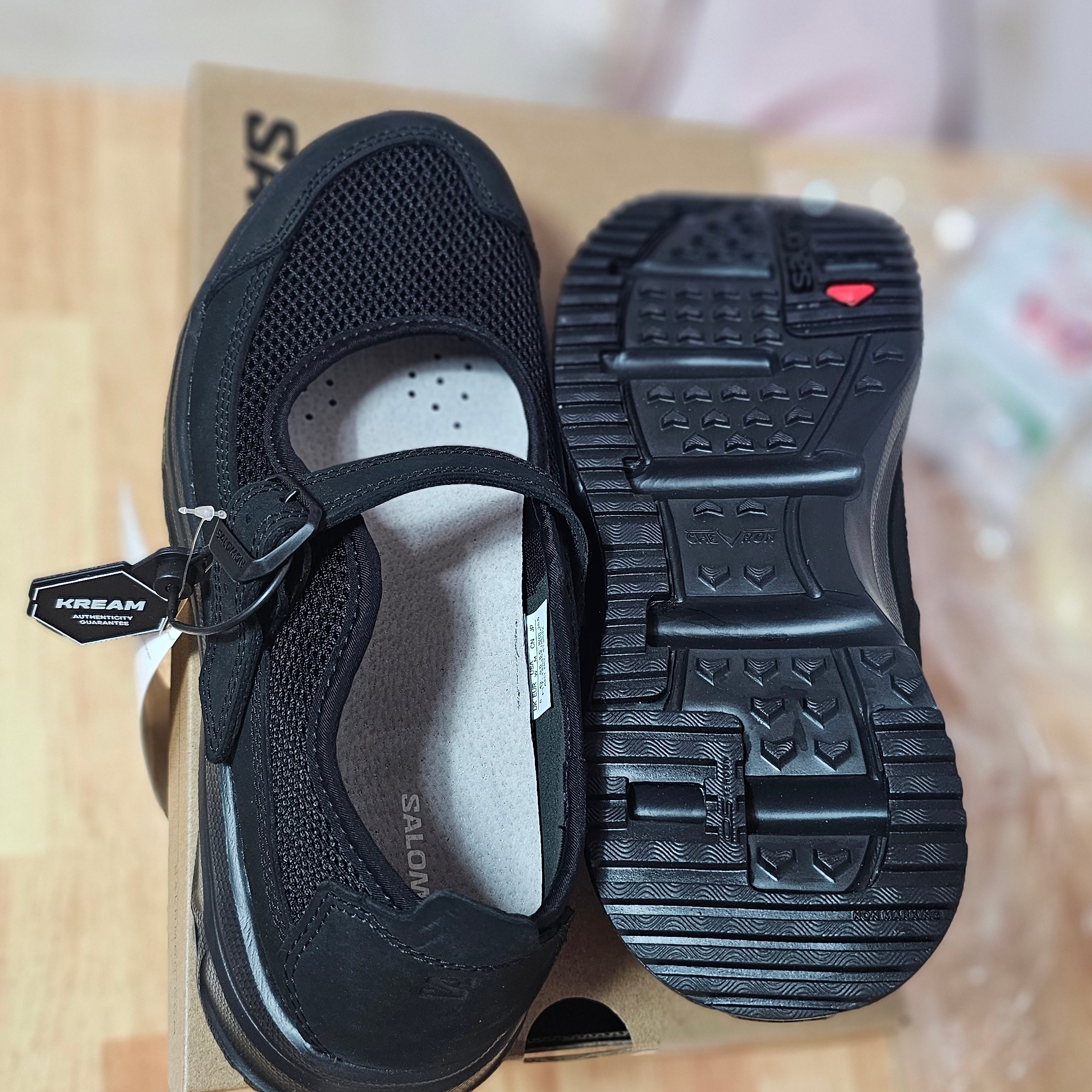 Salomon RX Marie Jeanne Black 착용 스타일 - 2