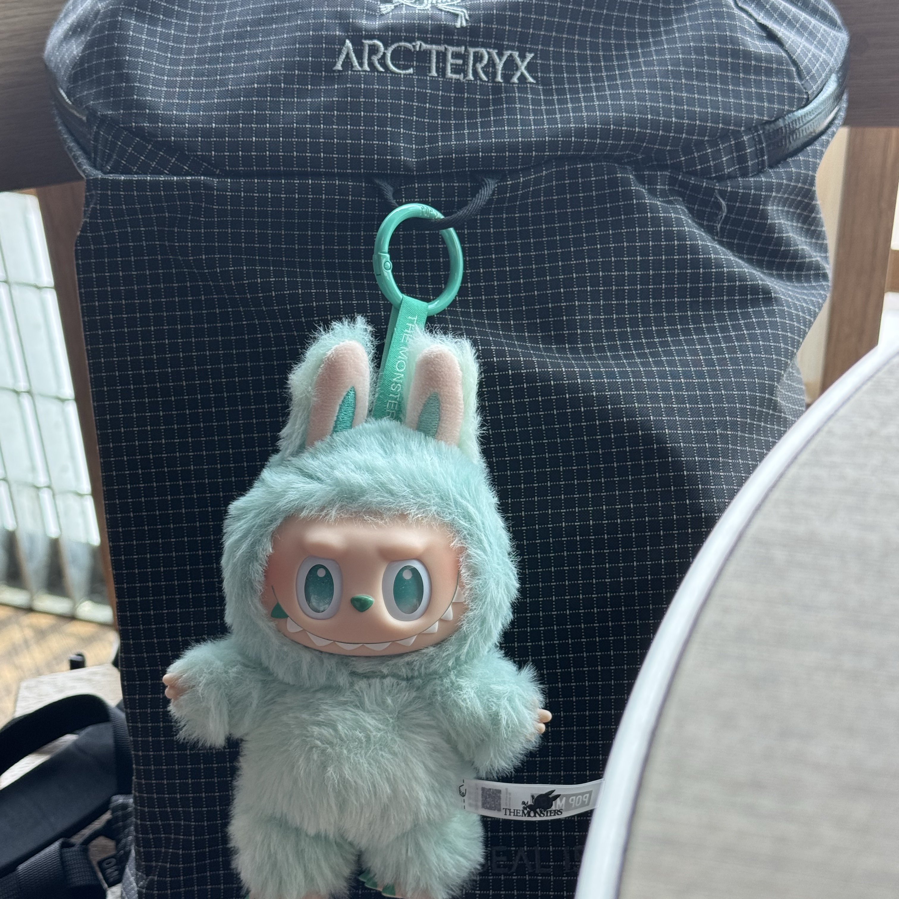 Pop Mart Labubu The Monsters Highlight Series Serenity Keyring (Opened Case), Arc'teryx Konseal 15 Backpack Black 착용 스타일
