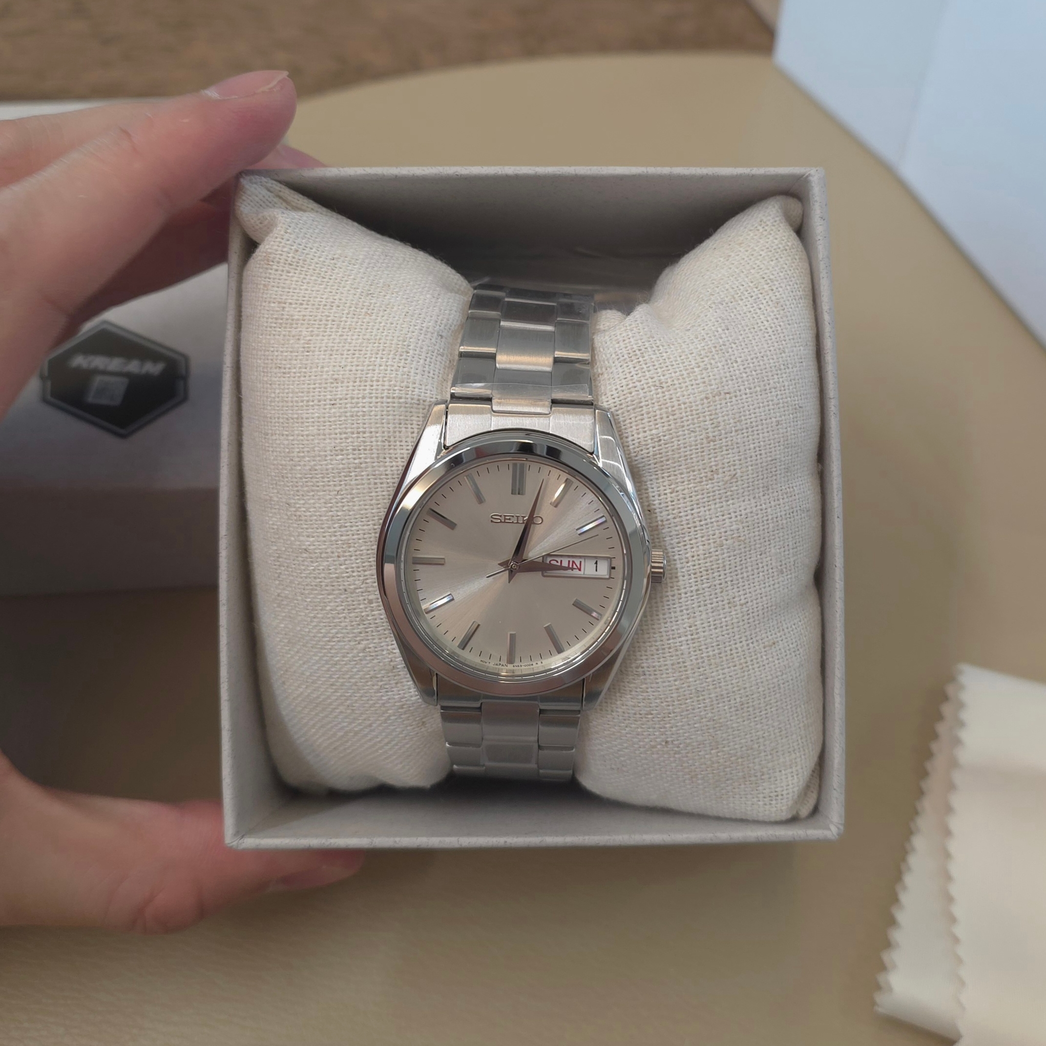 Seiko SBTH007 Silver 착용 스타일 - 2