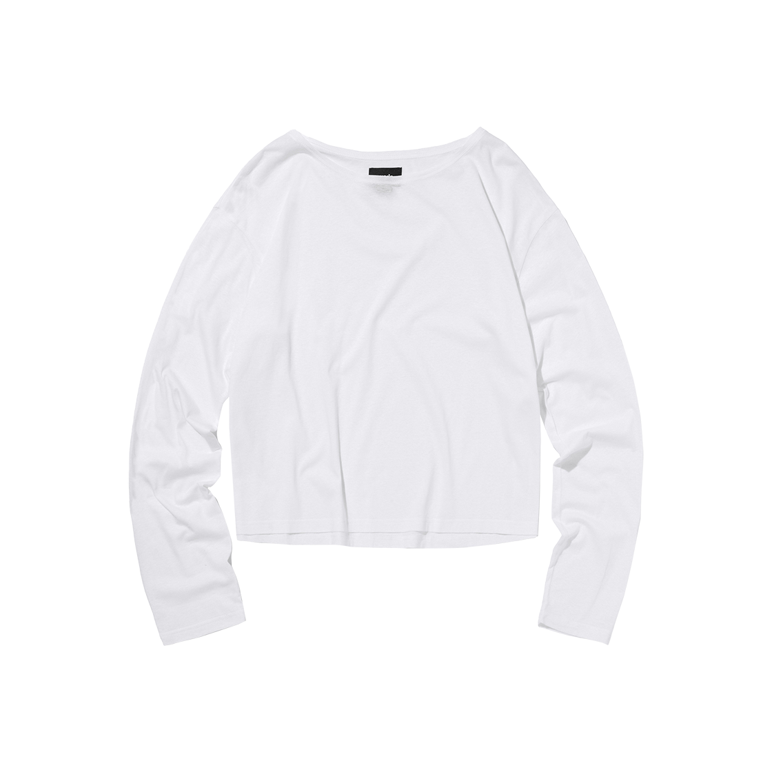 스웨이드 슬럽 롱슬리브 화이트(Suade Slub Long Sleeve White)