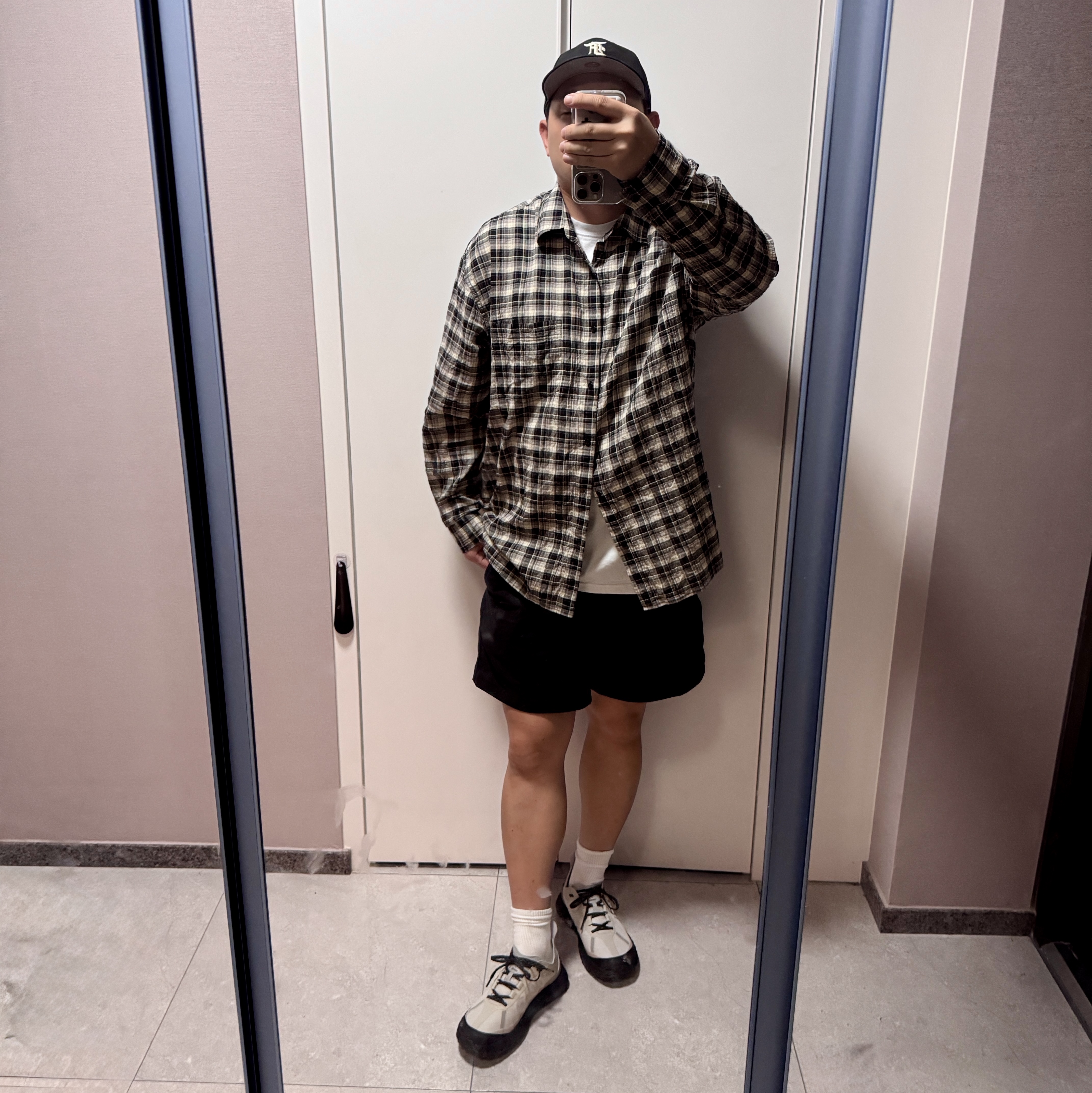 Norda 001/A Cinder, Nike ACG Hiking Shorts Black - Asia 착용 스타일 - 1