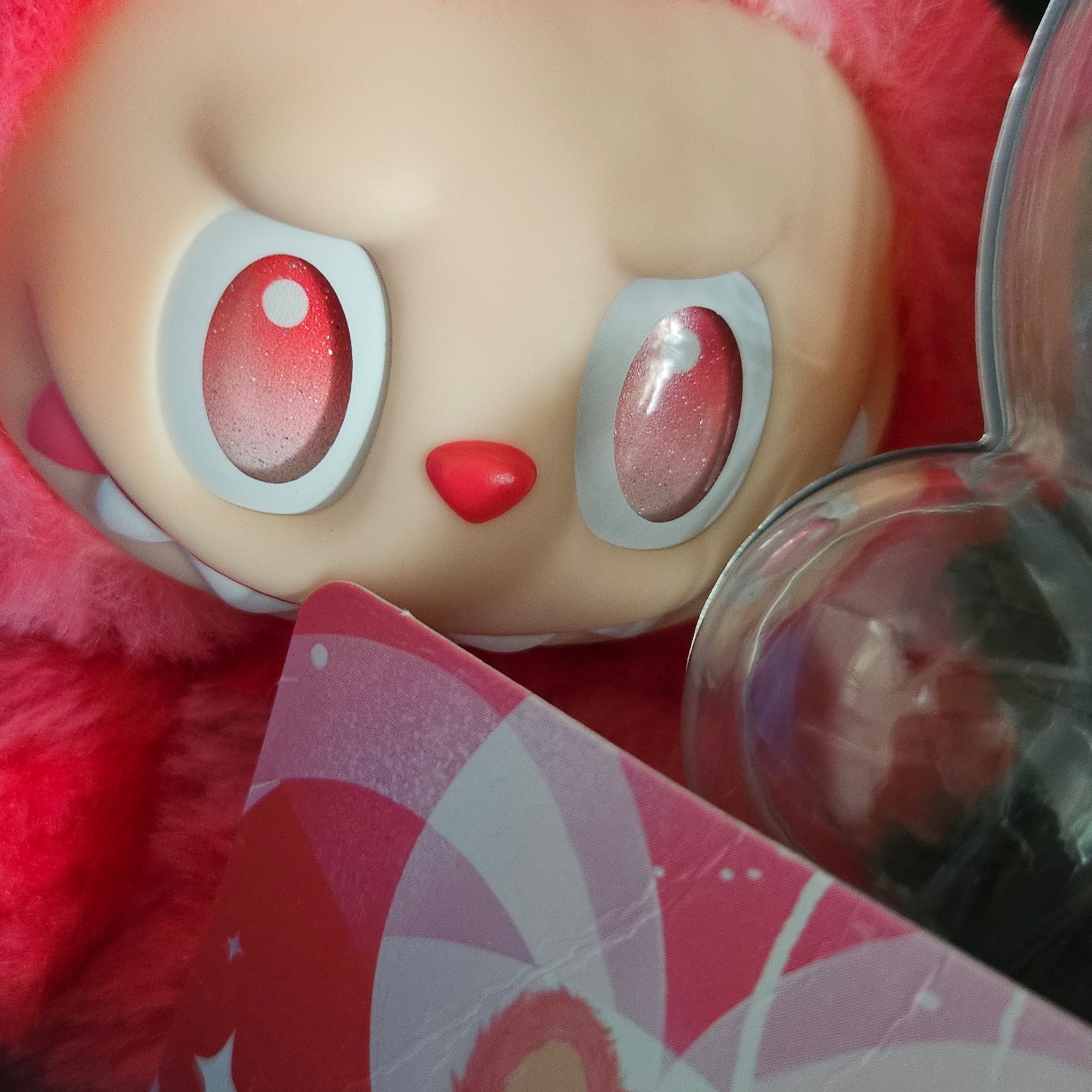 Pop Mart Labubu The Monsters Highlight Series Love Keyring (Opened Case) 착용 스타일