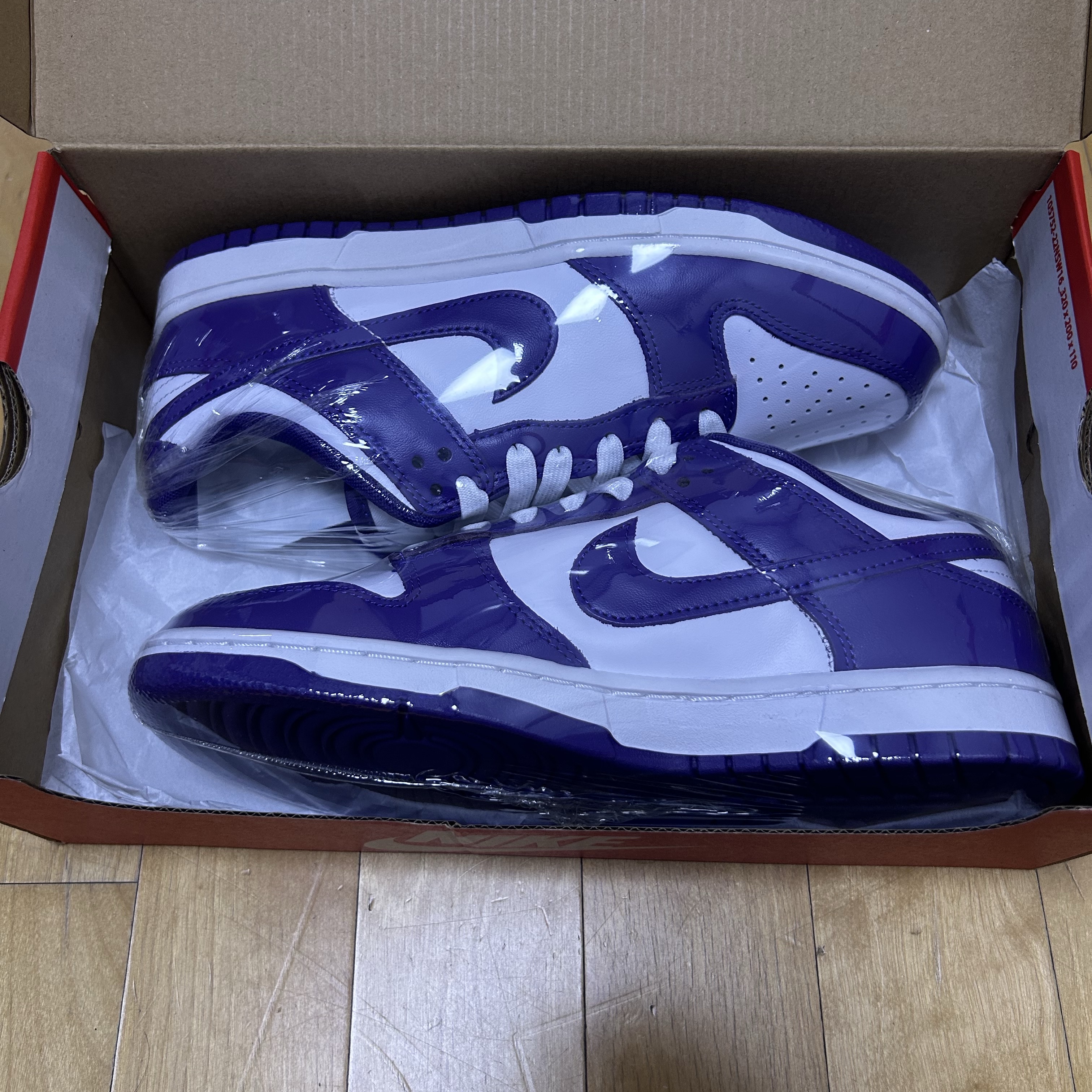 Nike Dunk Low Retro Championship Court Purple 착용 스타일