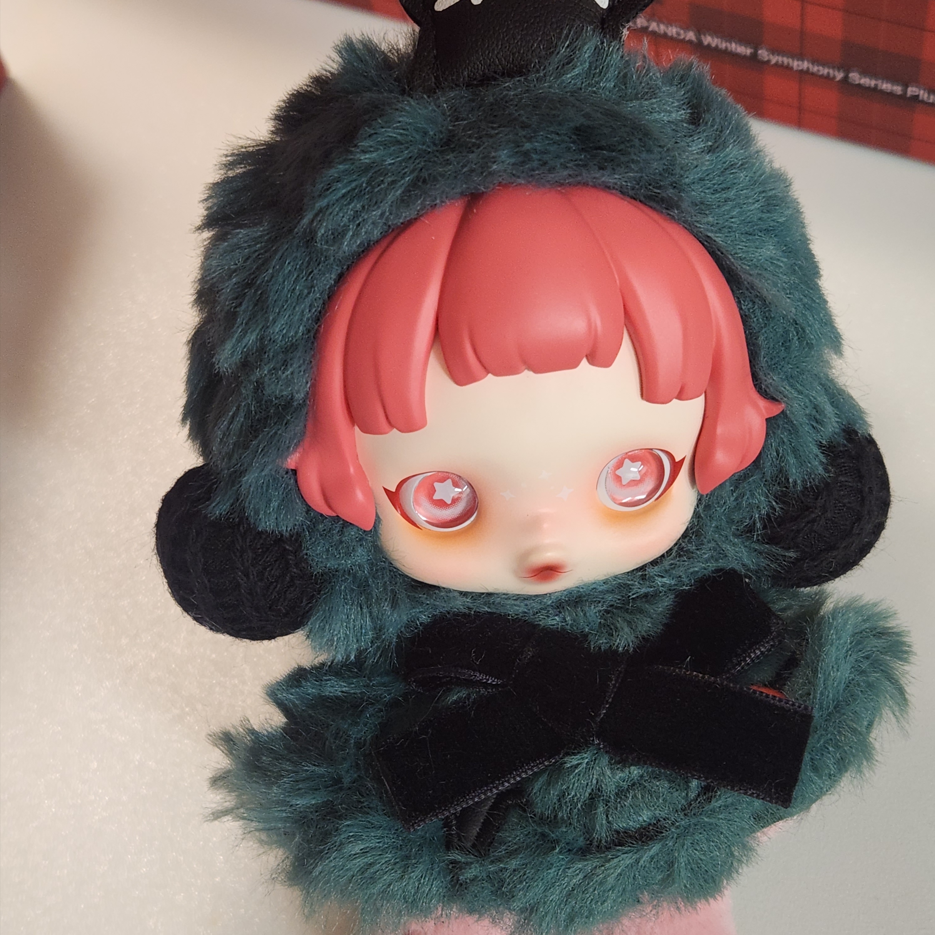 Pop Mart Skullpanda Winter Symphony Series Keyring Partita (Opened Case) 착용 스타일 - 2