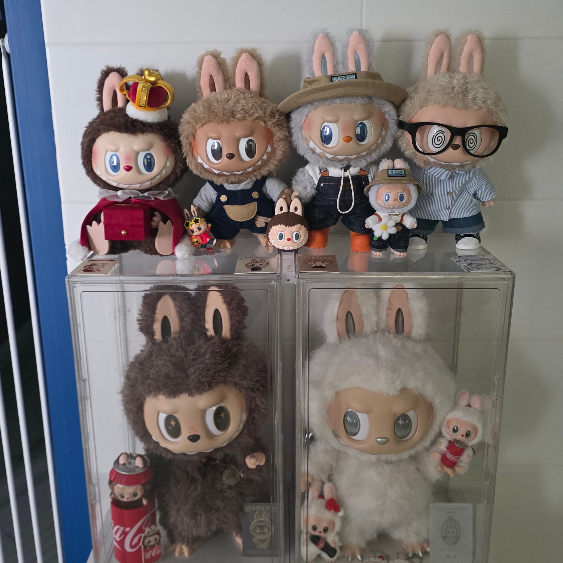 Pop Mart The Monsters I Found You Vinyl Face Doll, Pop Mart The Monsters Zimomo Angel In Clouds Vinyl Face Doll 착용 스타일 - 1