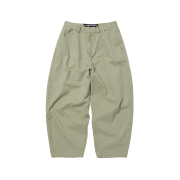 Suade Wide Chino Pants Khaki