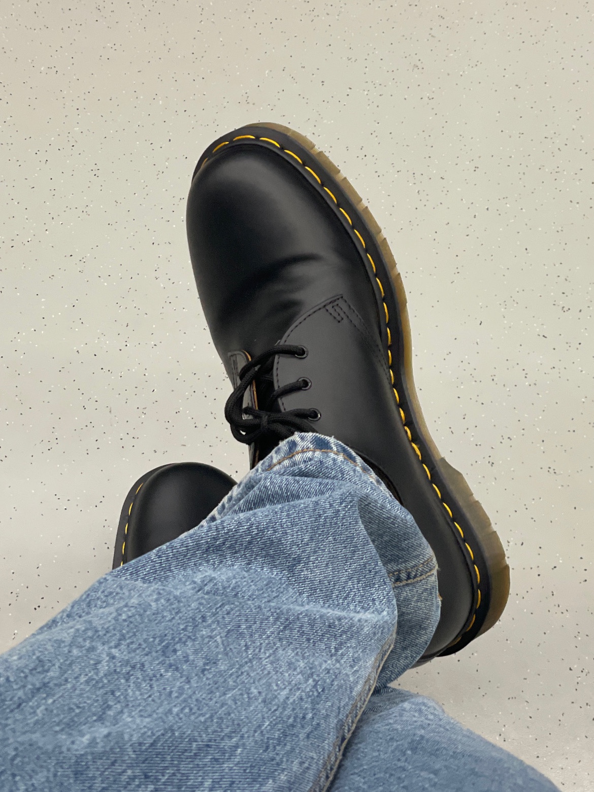 Dr. Martens 1461 Smooth Black 착용 스타일