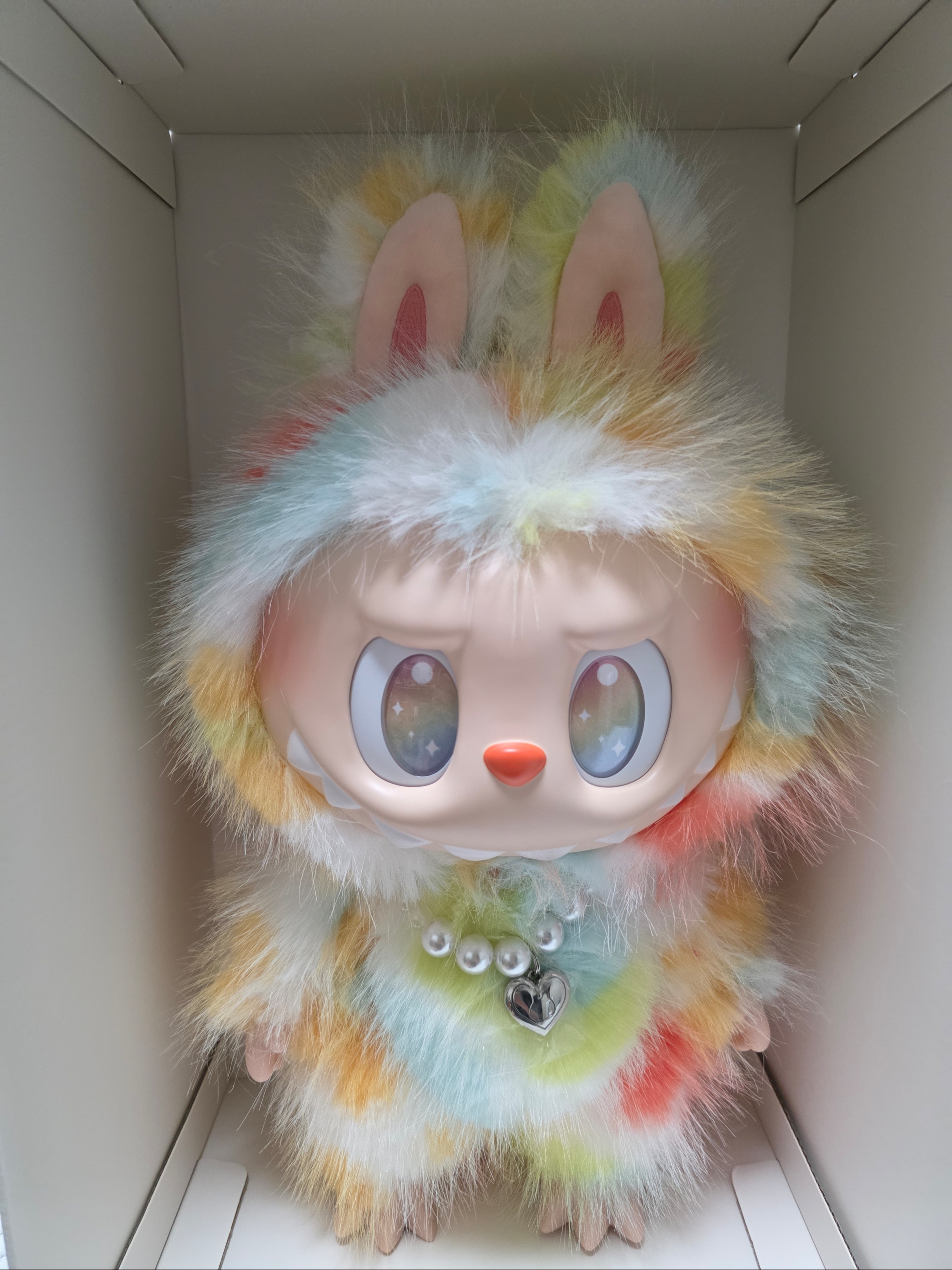 Pop Mart Labubu The Monsters Big Into Energy Series-Rock The Universe Vinyl Plush Doll 착용 스타일 - 3