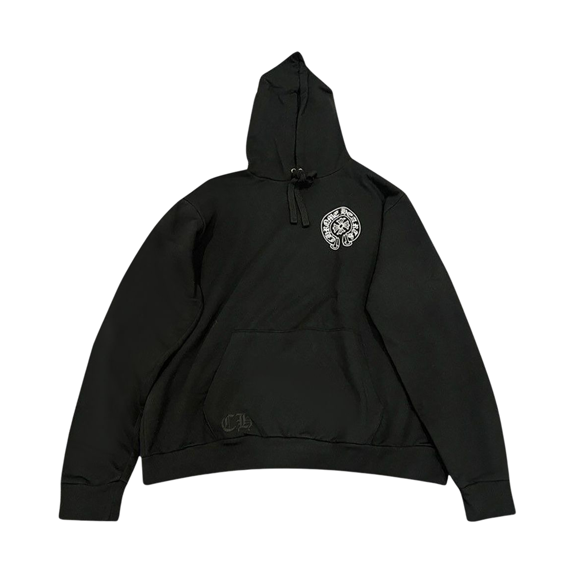 크롬하츠 홀스슈 후드 블랙 - 홍콩 한정(Chrome Hearts Horseshoe Hoodie Black - Hong Kong Exclusive) - 2