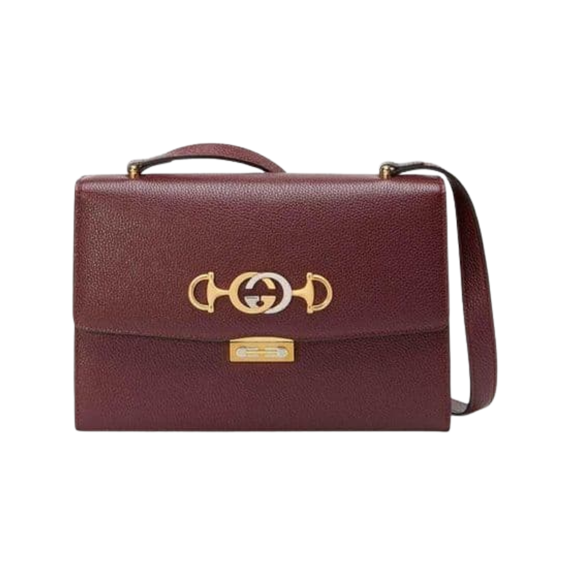 576388-1B90X-6629 Gucci Zumi Shoulder Bag Burgundy