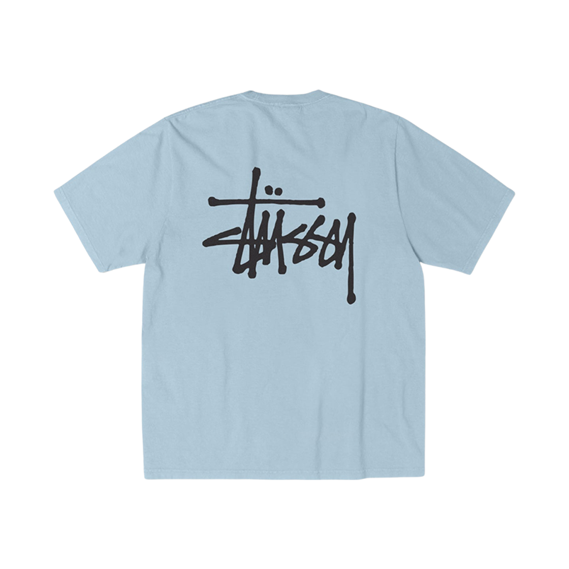 스투시 베이직 스투시 티셔츠 슬레이트(Stussy Basic Stussy T-Shirt Slate) - 1
