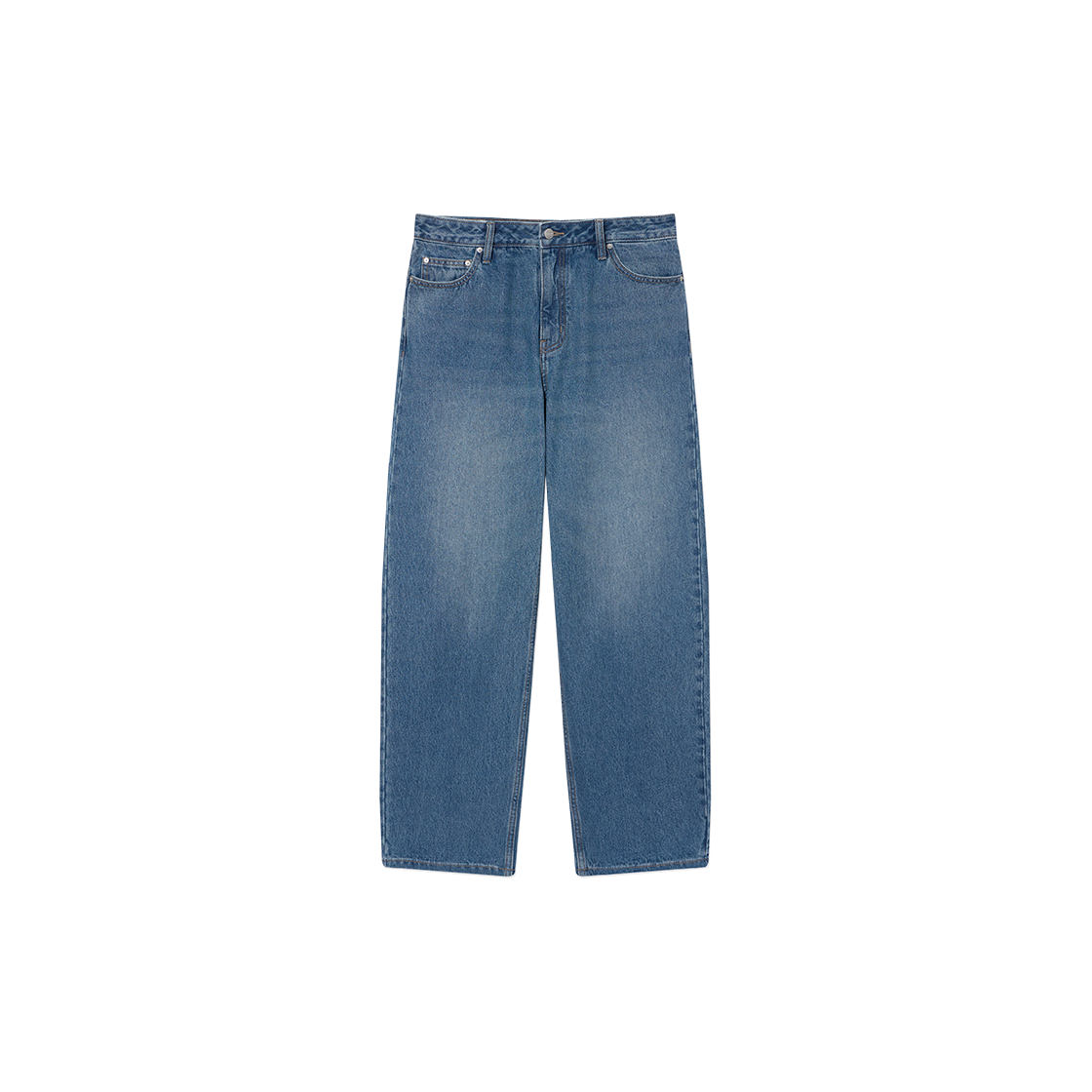 CO2503PT51BL Covernat Regular Fit Denim Pants Blue