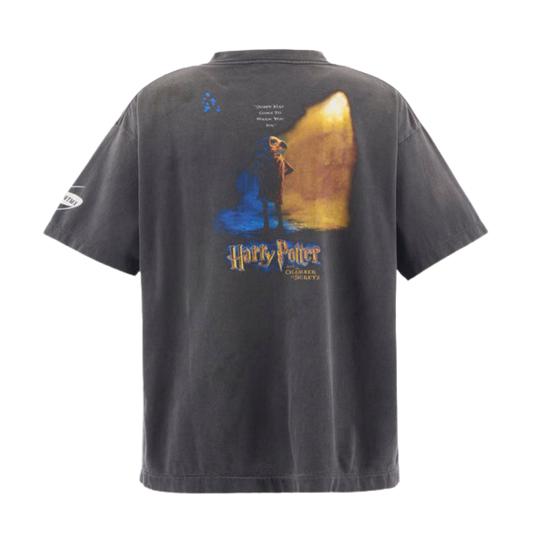 세인트 마이클 x 해리 포터 비밀의 방 숏슬리브 티셔츠 블랙 - 25AW(Saint Mxxxxxx x Harry Potter Chamber of Secrets S/S T-Shirt Black - 25AW) - 2