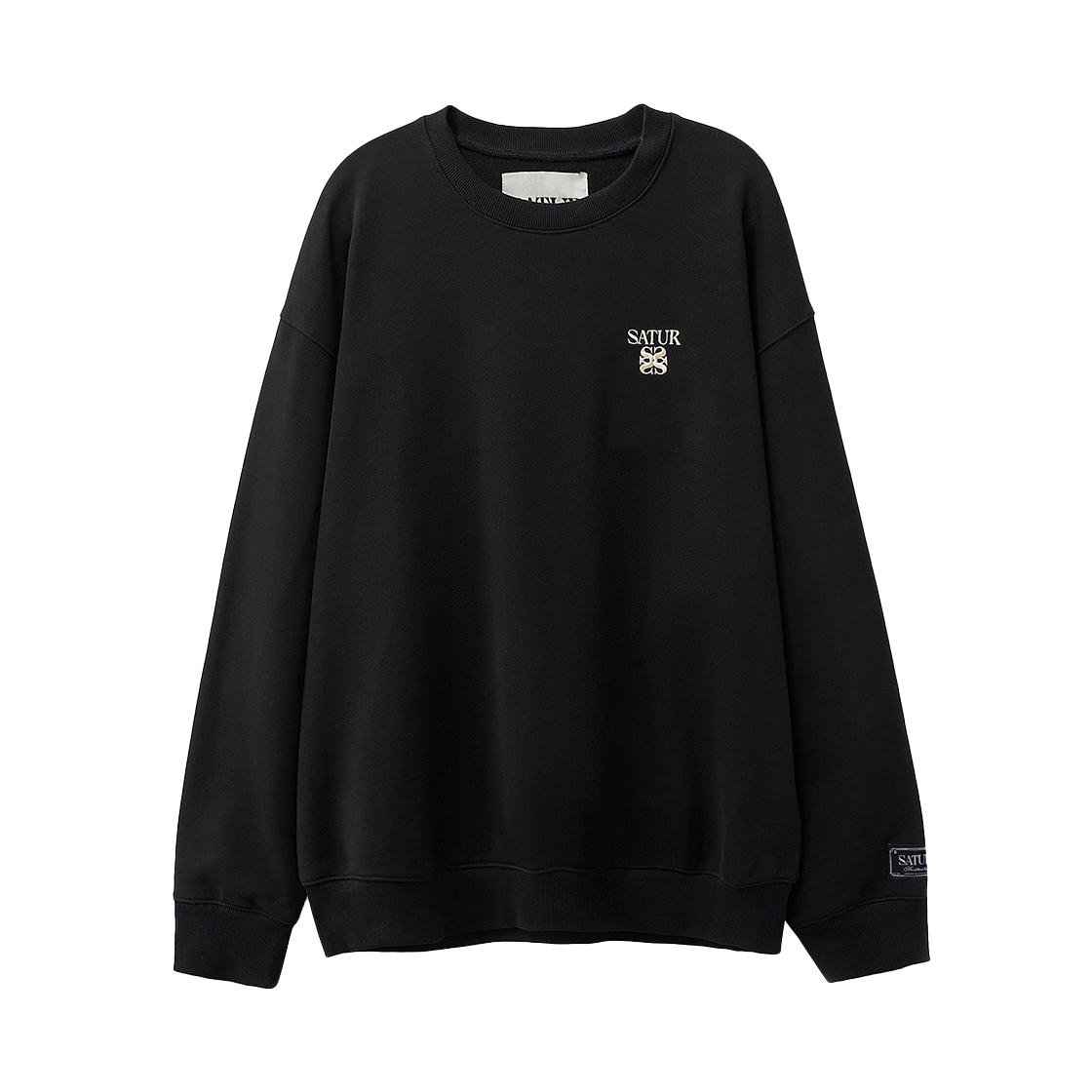 세터 로렌 클래식 로고 베이직 스웨트셔츠 클래식 블랙