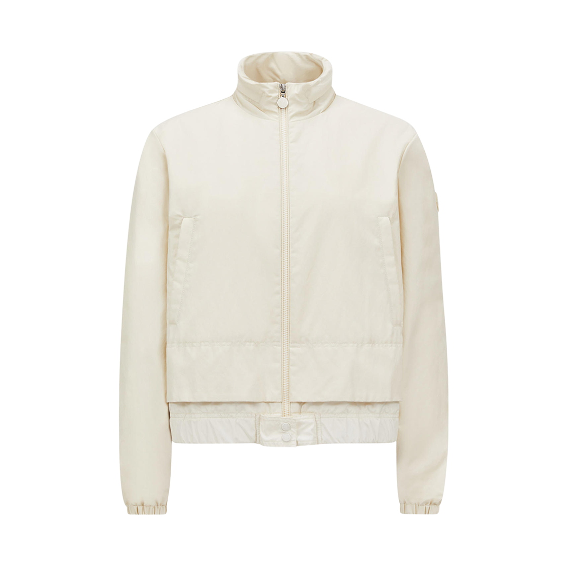 K1-093-1A00009-5986I-051 (W) Moncler Janze Hooded Twill Short Down Jacket White - 25SS