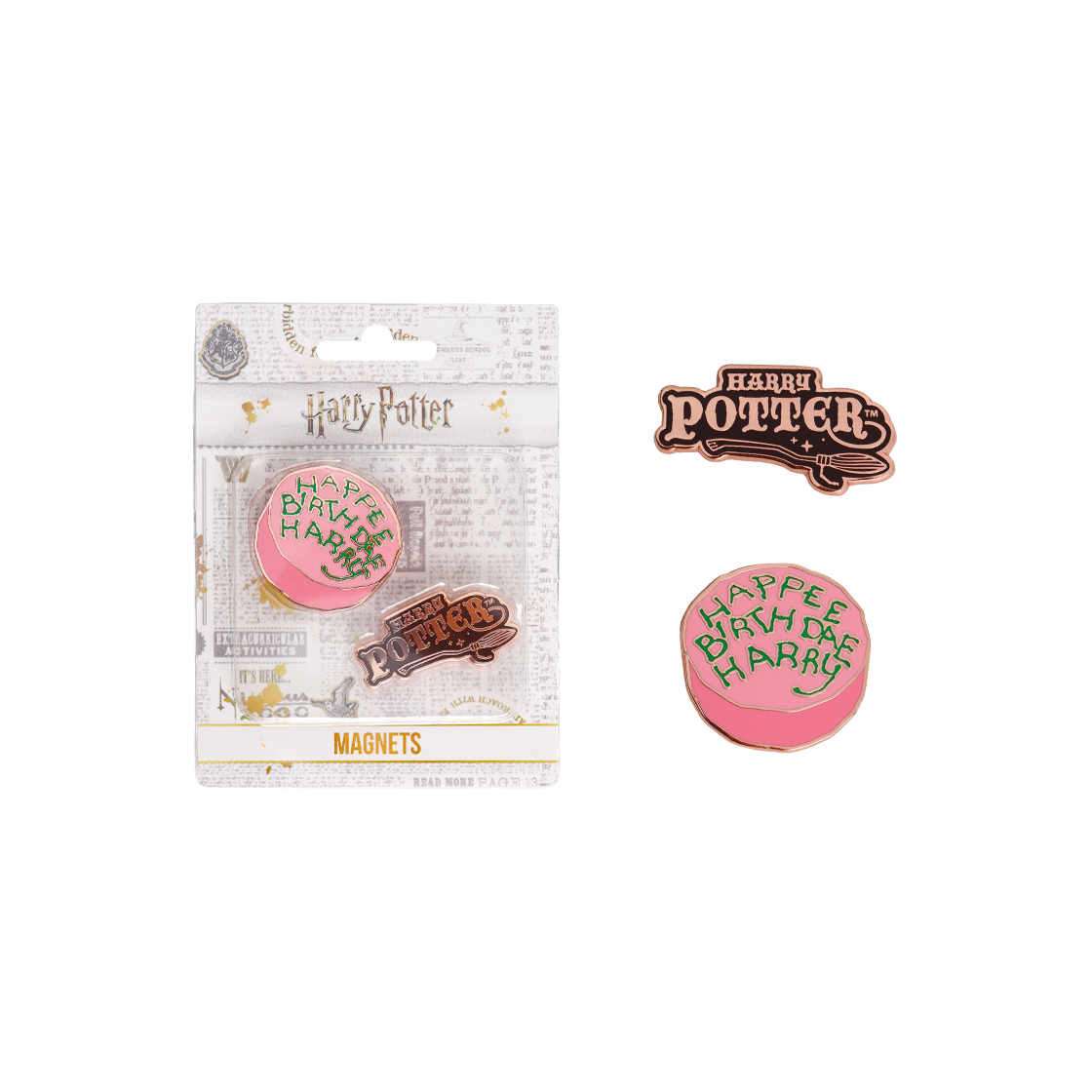 해리포터 마그넷 2P 세트 2종 택 1(Harry Potter magnet 2p set)
